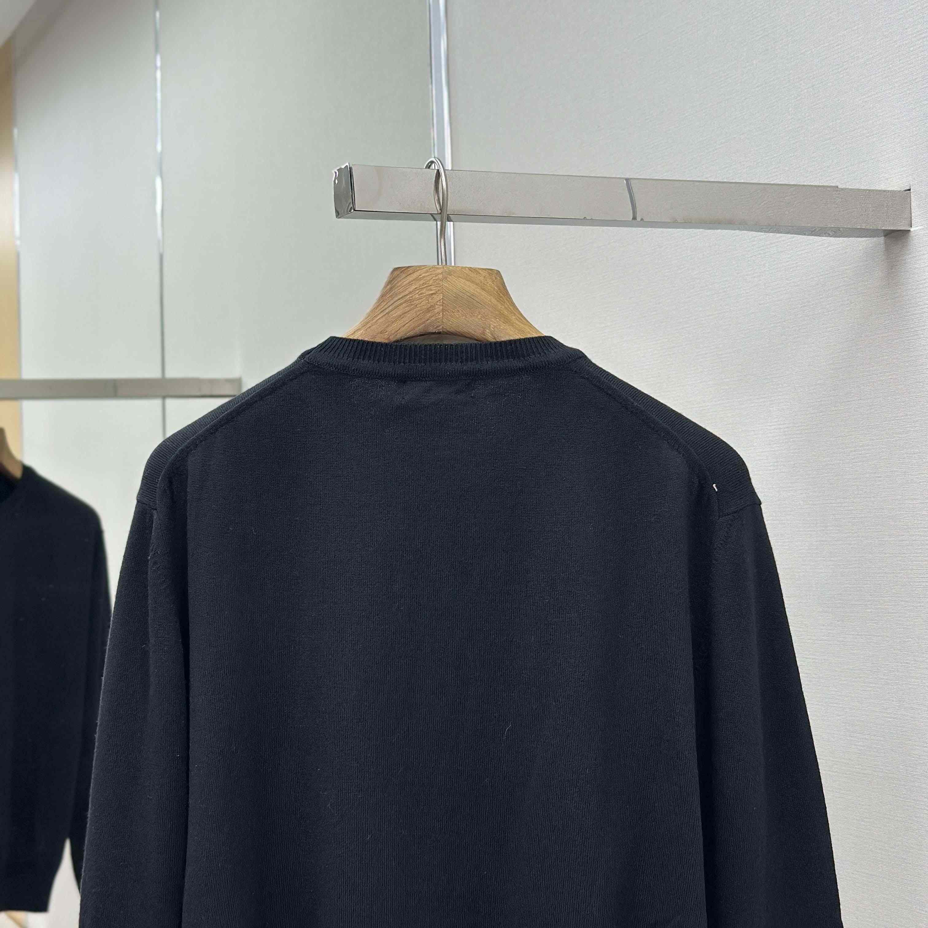 Prada Embroidered Long-sleeves Wool Sweater - DopestKickz