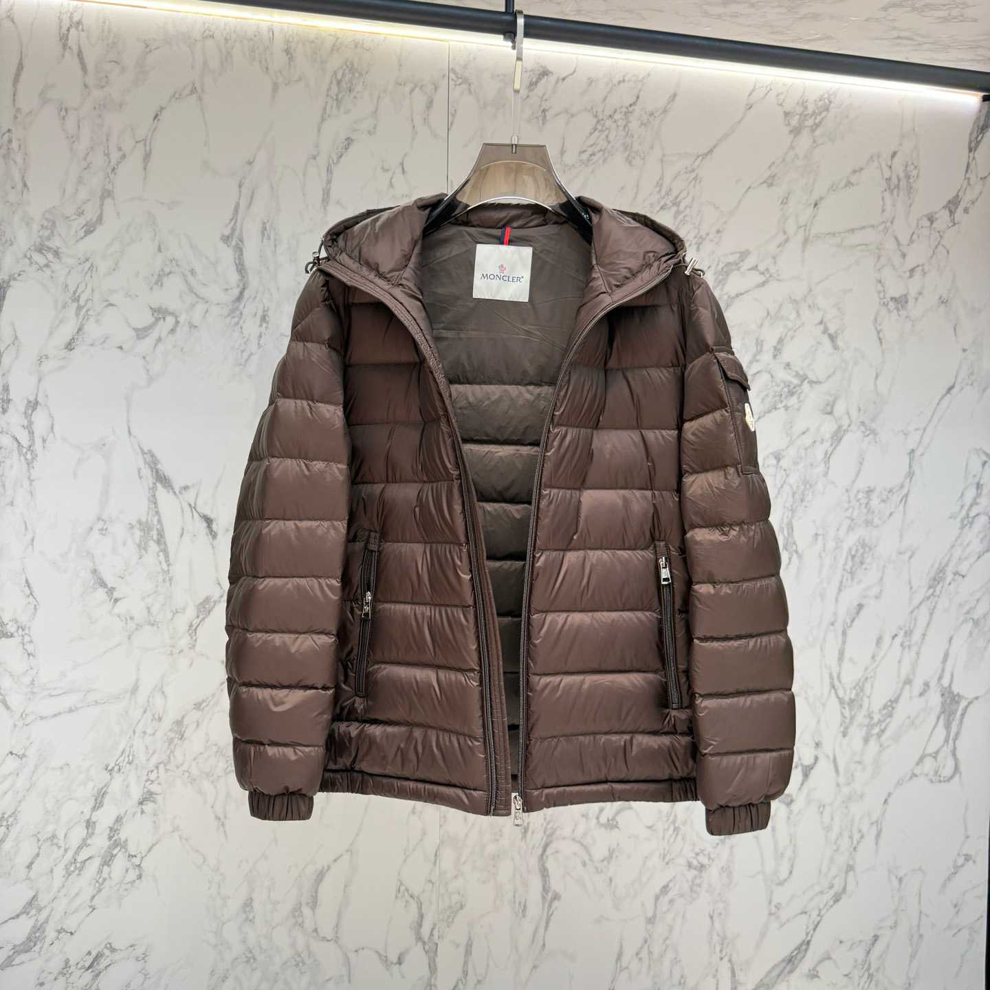 Moncler Galion Hooded Short Down Jacket - DopestKickz