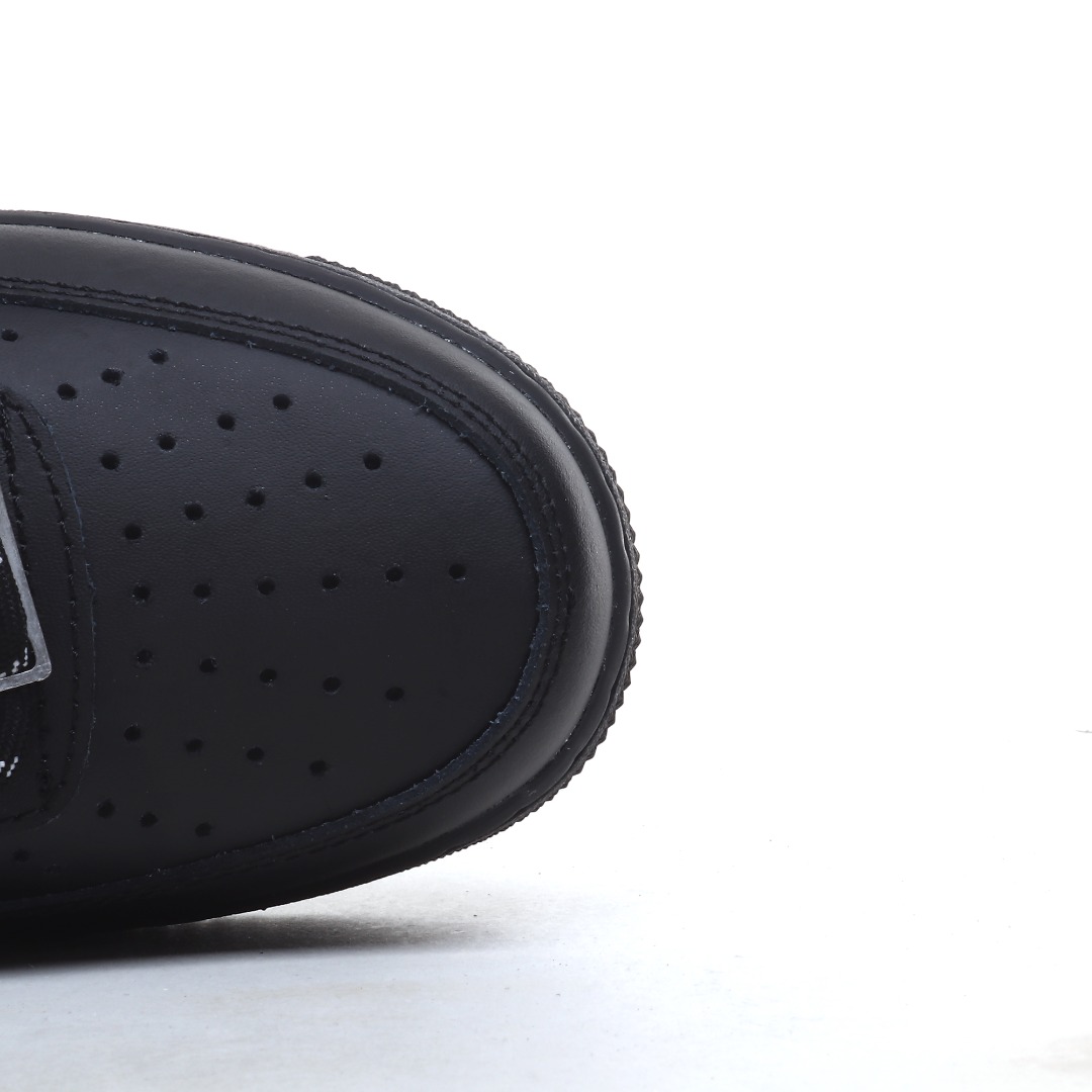 Nike Air Force 1 '07 Low “Black Silver Swoosh” FV5951-001 - DopestKickz