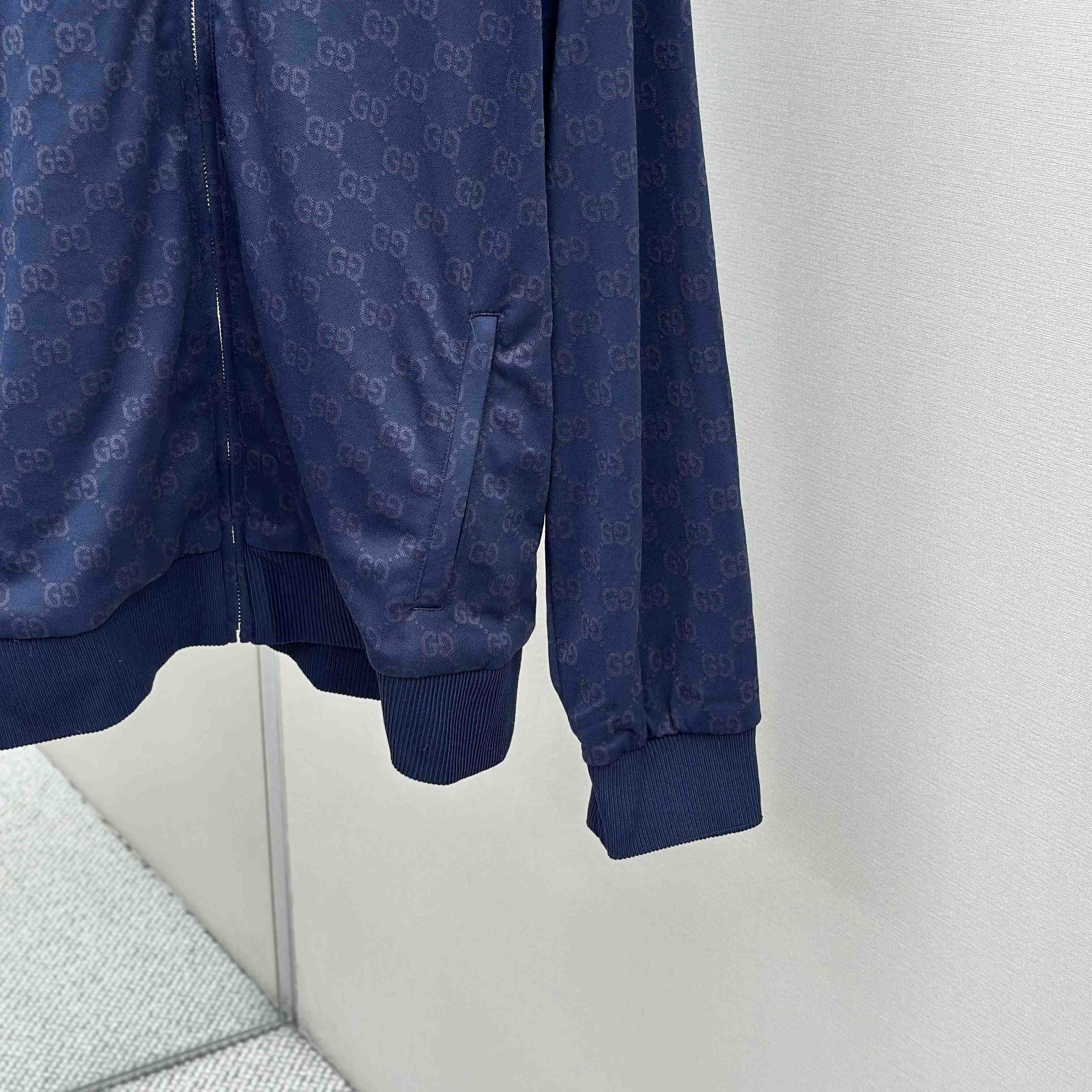 Gucci GG Jersey Jacquard Zip Jacket - DopestKickz