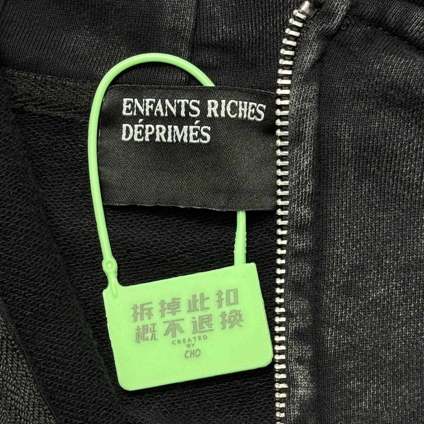 Enfants Riches Déprimés Cotton JerseyZip-Up Hoodie - DopestKickz