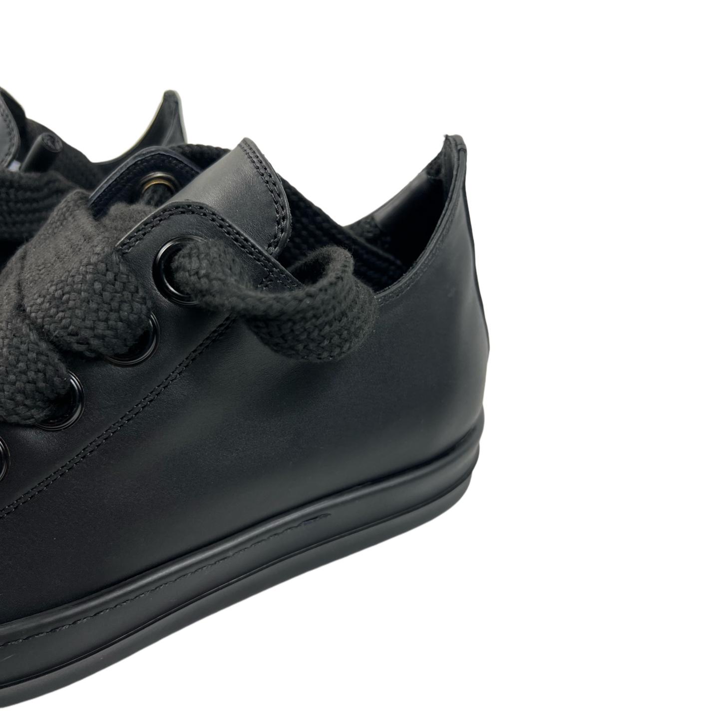 Rick Owens lace-up Leather Sneakers  - DopestKickz
