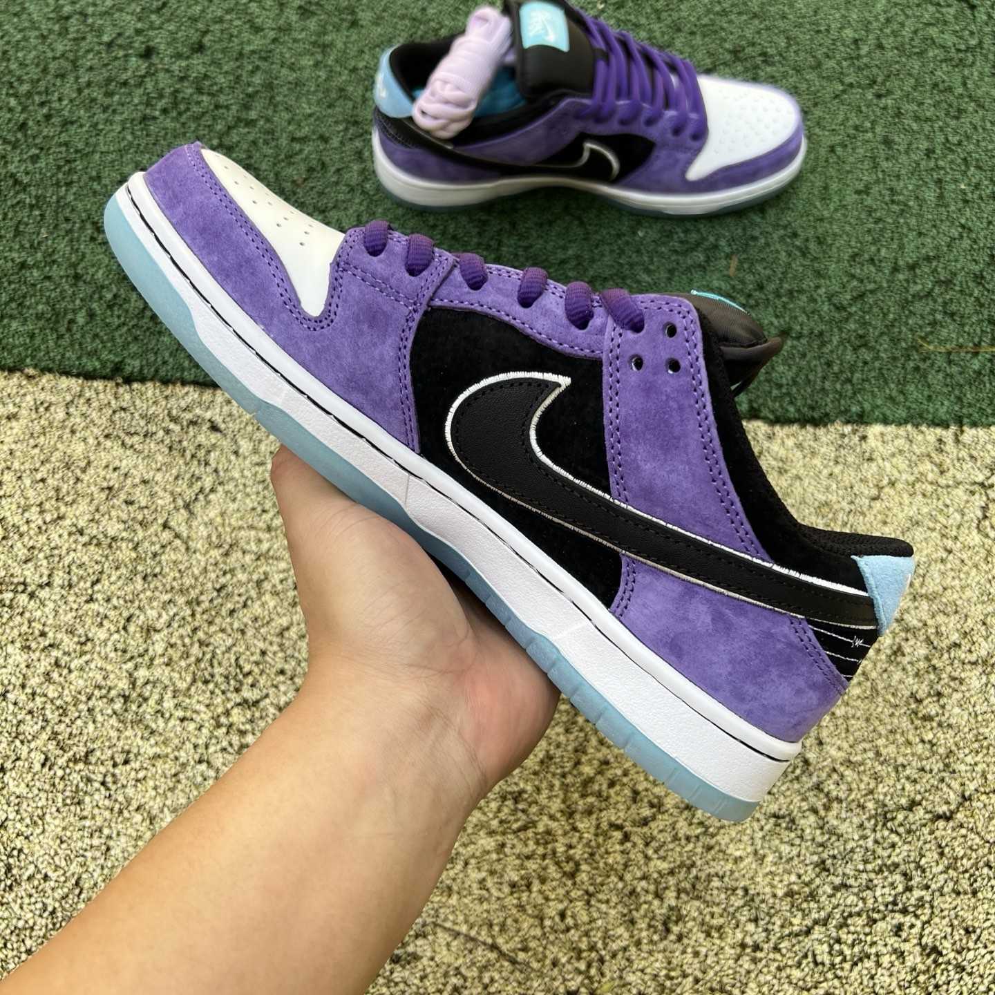 Nike SB Dunk Low Pro “Court Purple/Black/White” – S2 Pure Original Version HJ0513-500 - DopestKickz