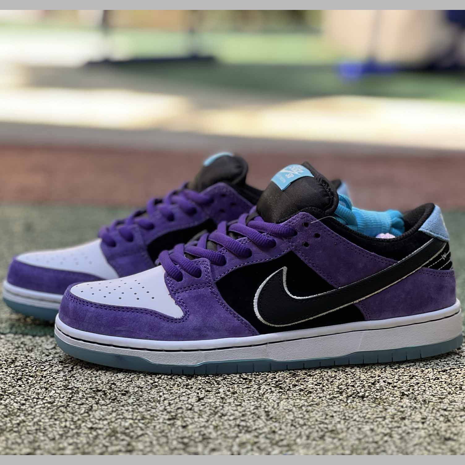 Nike SB Dunk Low Pro “Court Purple/Black/White” – S2 Pure Original Version HJ0513-500 - DopestKickz