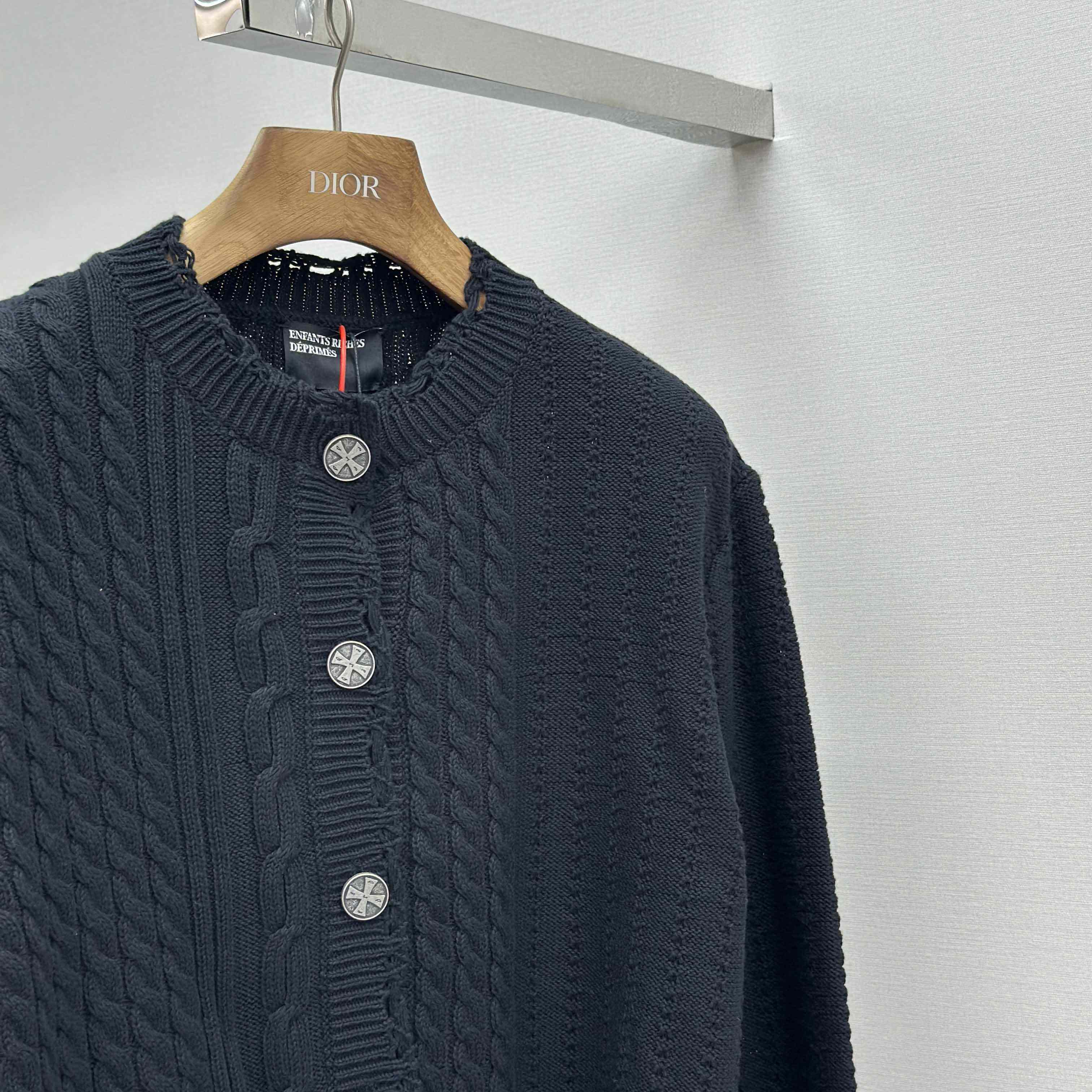 Enfants Riches Déprimés Cropped Cardigan - DopestKickz