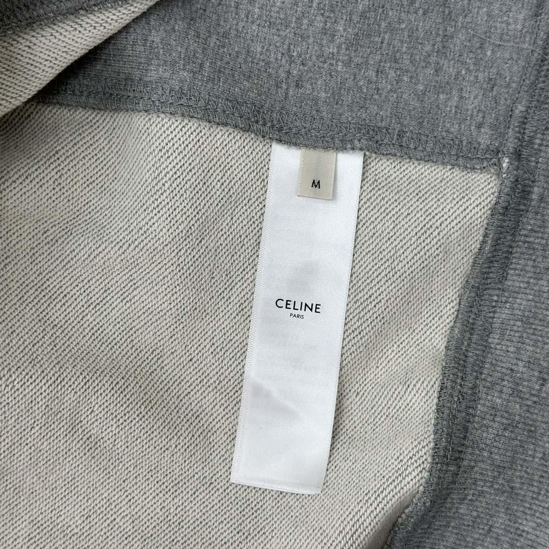 Celine Loose Hoodie In Cotton Fleece - DopestKickz