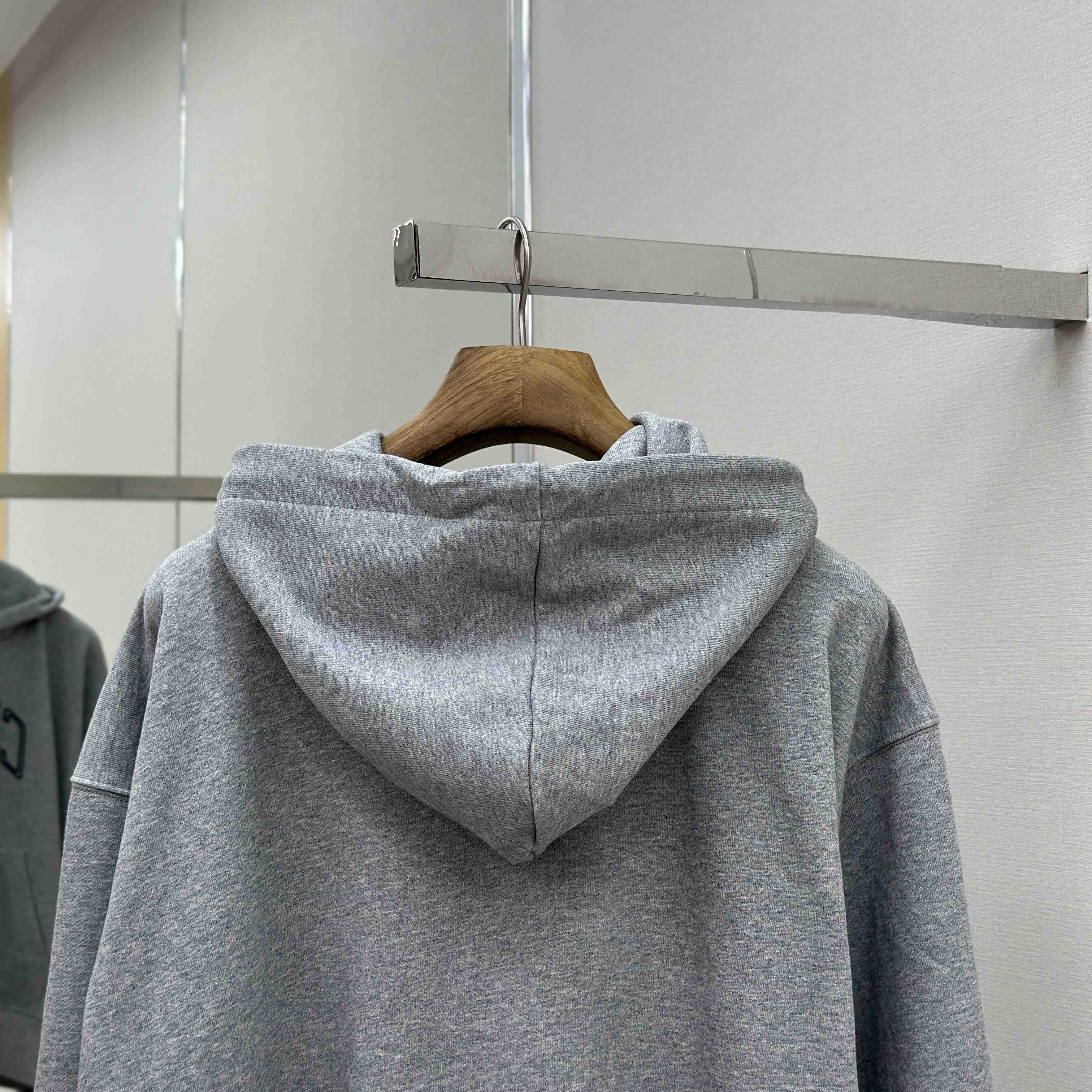 Celine Loose Hoodie In Cotton Fleece - DopestKickz