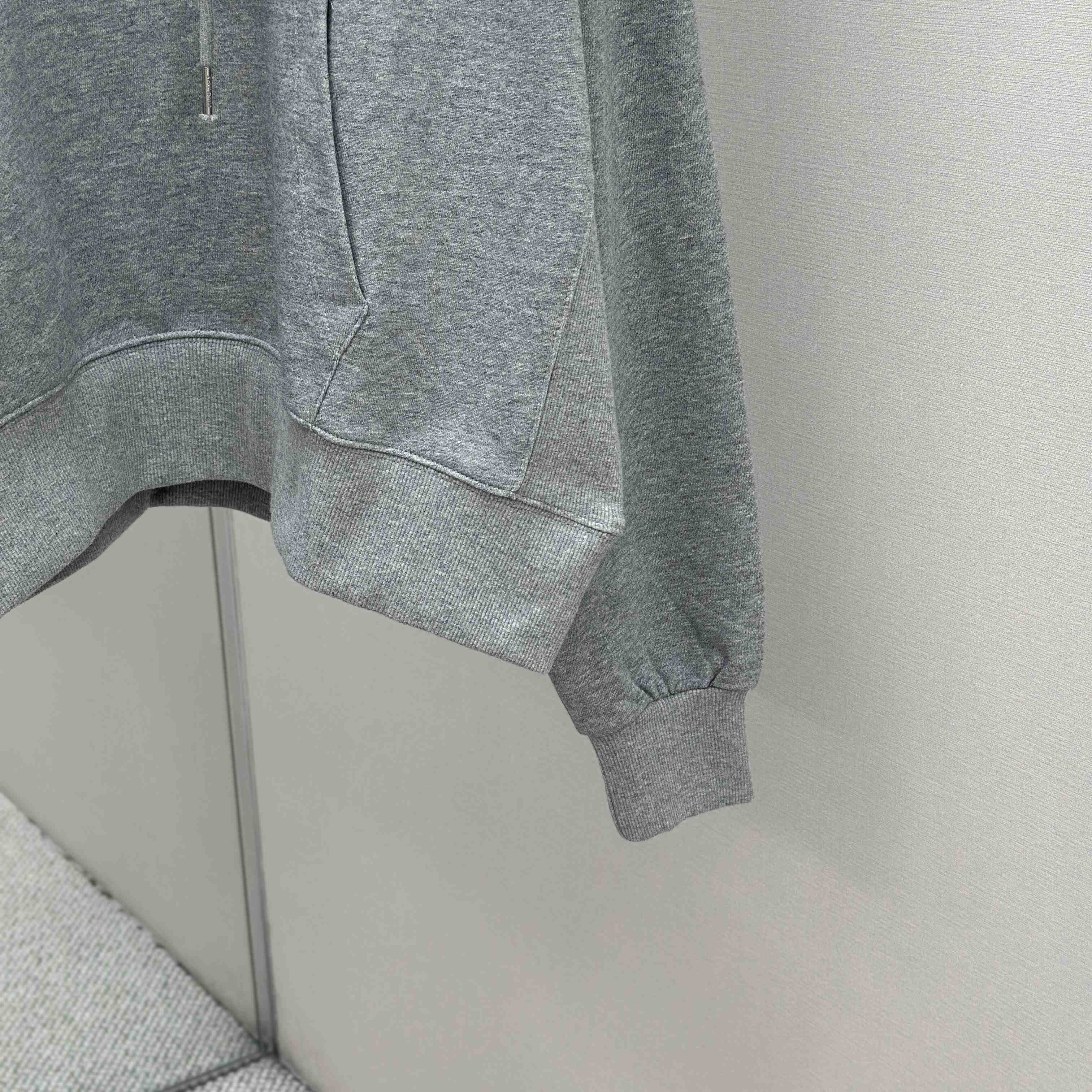 Celine Loose Hoodie In Cotton Fleece - DopestKickz