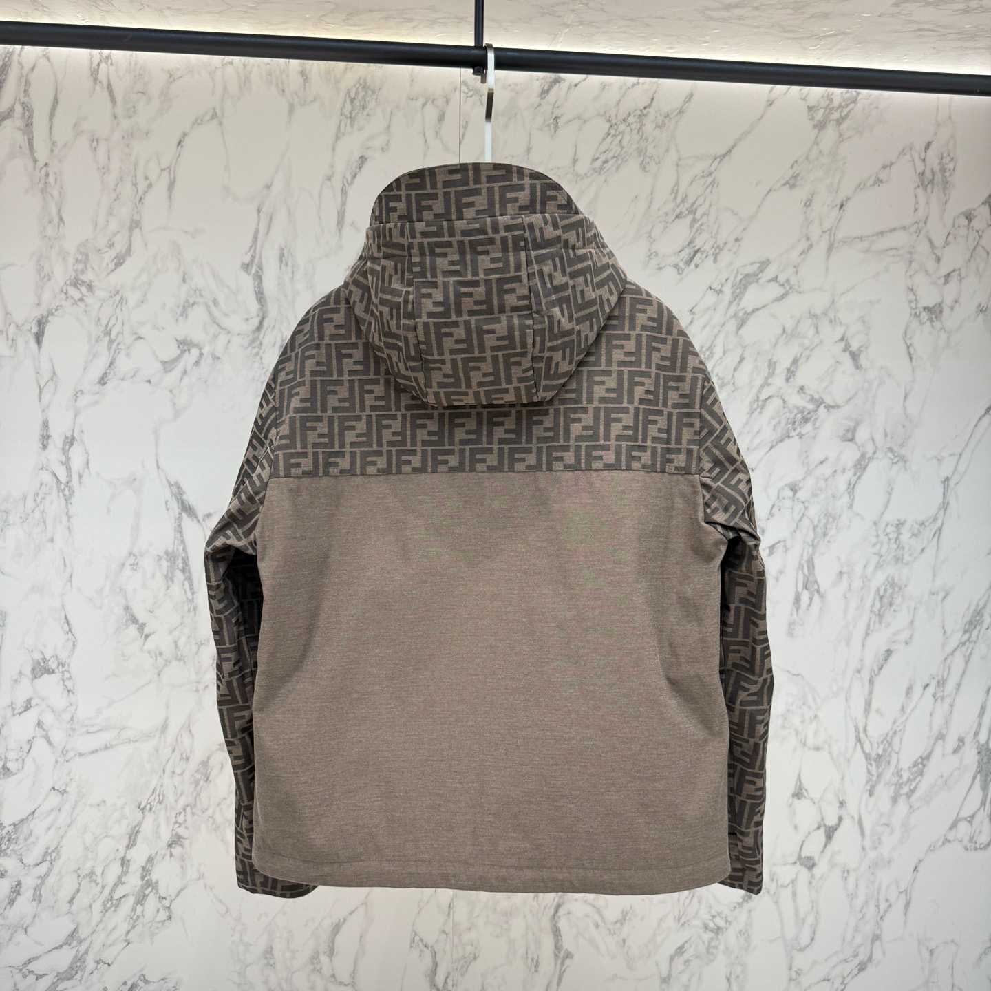 Fendi 'FF Denim Tech' Padded Jacket - DopestKickz