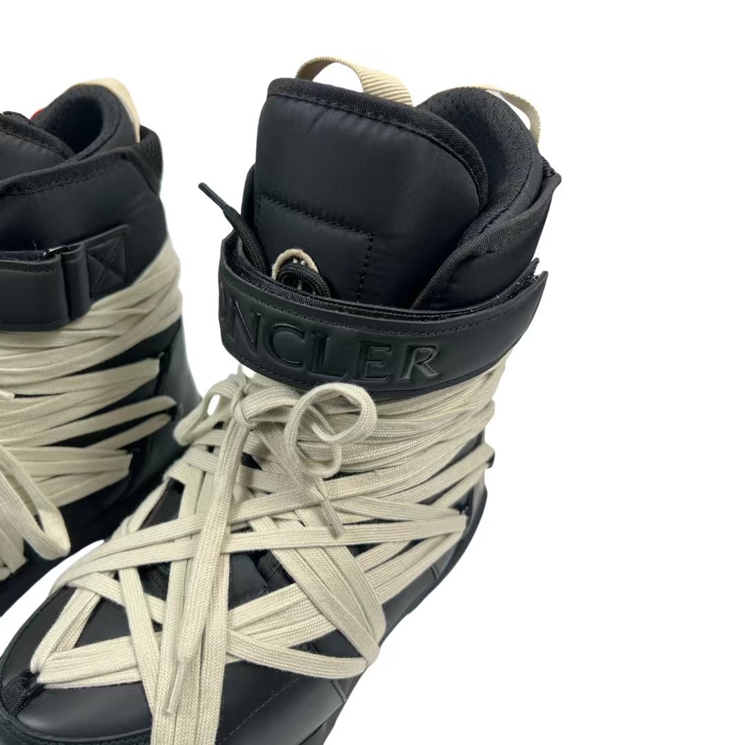 Rick Owens x Moncler SS25 Amber Snow Boots - DopestKickz