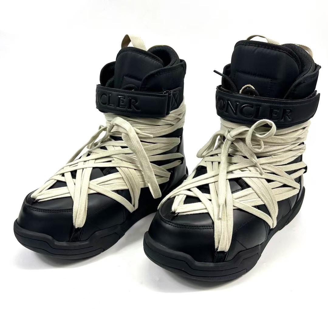 Rick Owens x Moncler SS25 Amber Snow Boots - DopestKickz