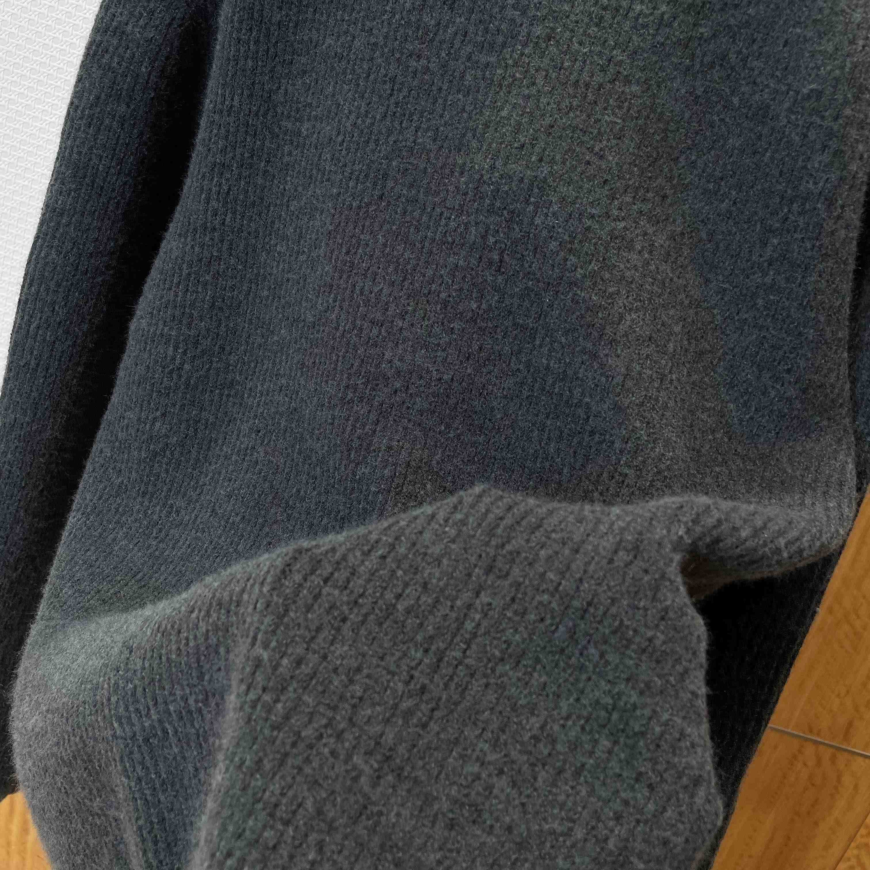 Gucci Wool Cashmere Rib Knit Sweater - DopestKickz