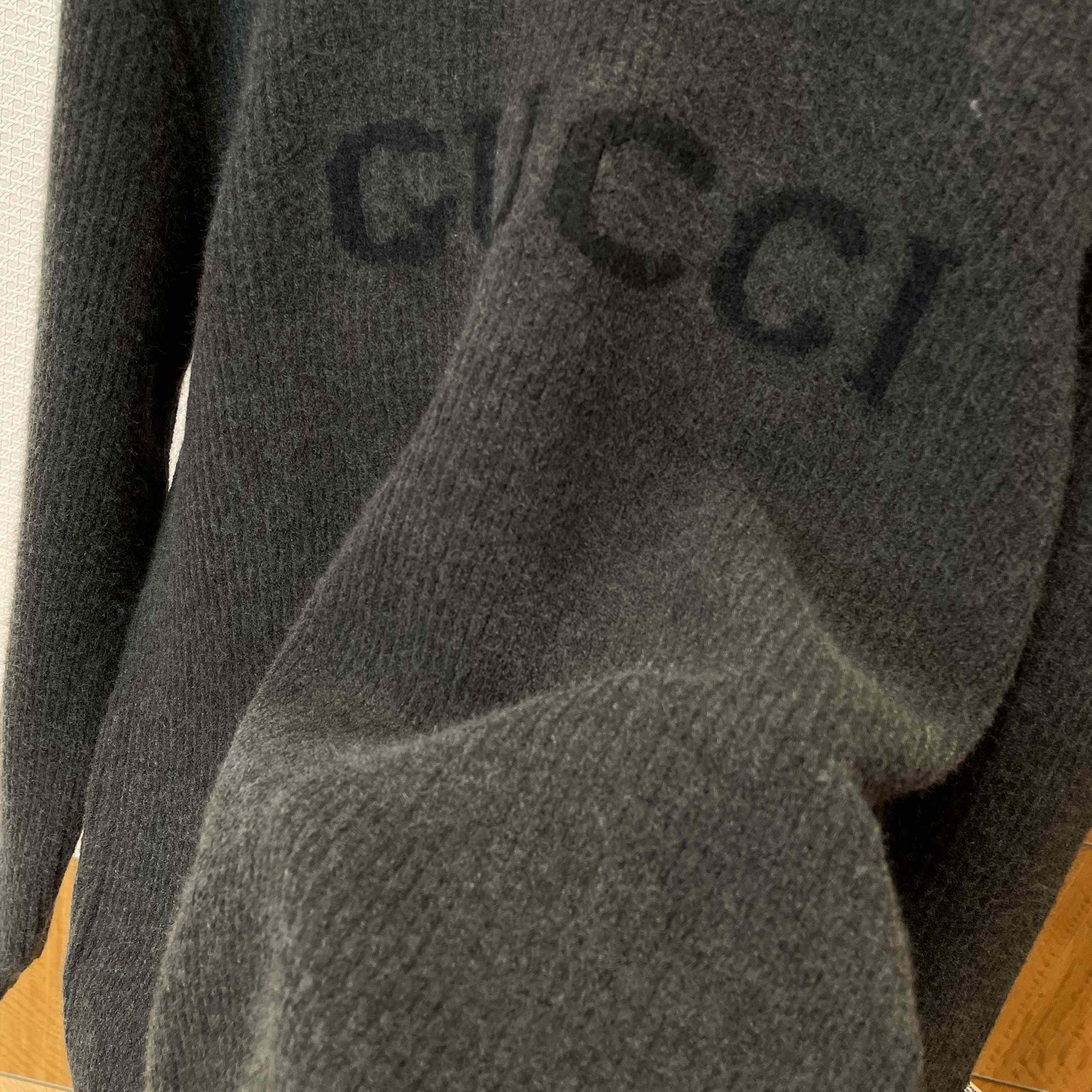 Gucci Wool Cashmere Rib Knit Sweater - DopestKickz
