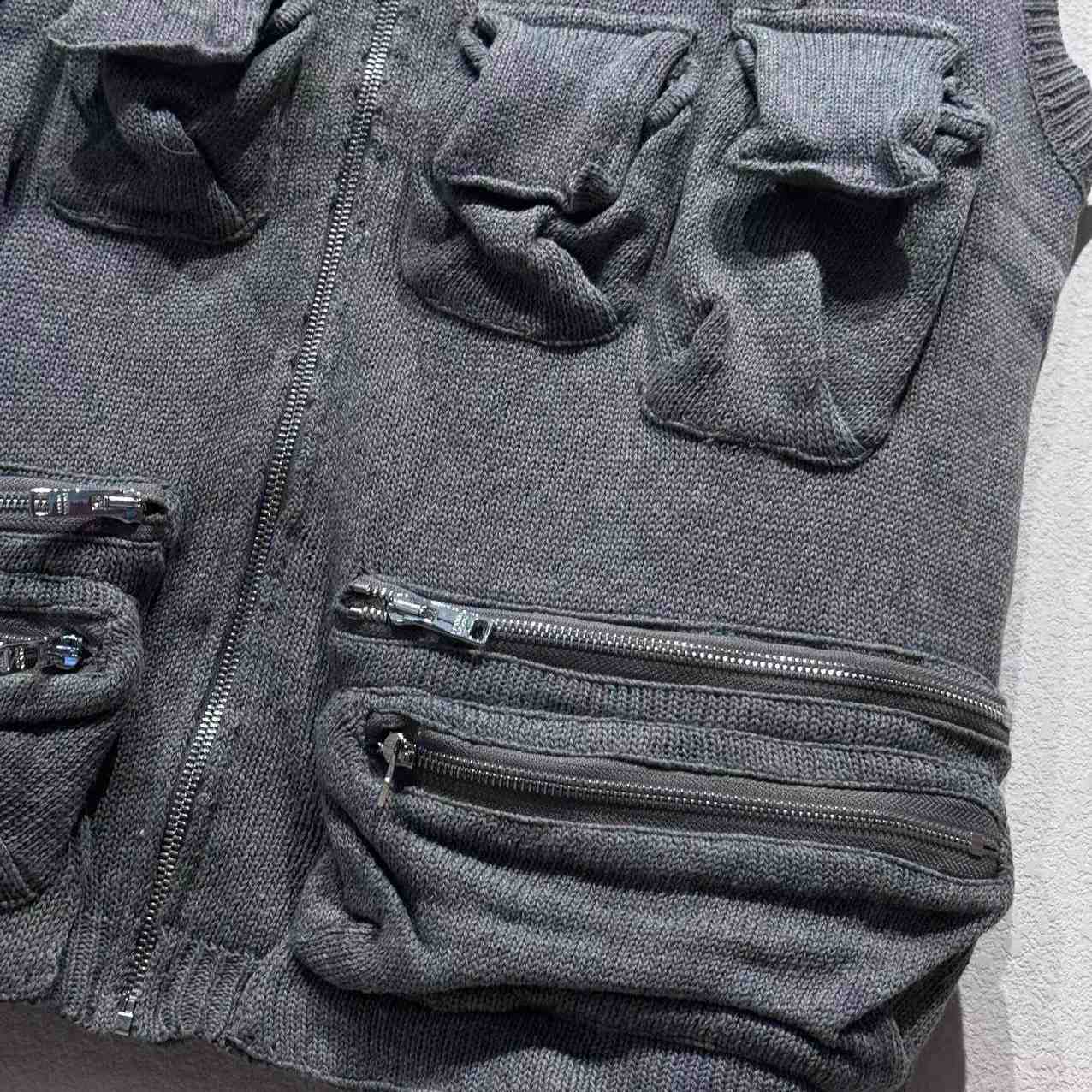 Prada Shetland Wool Sweater Vest - DopestKickz