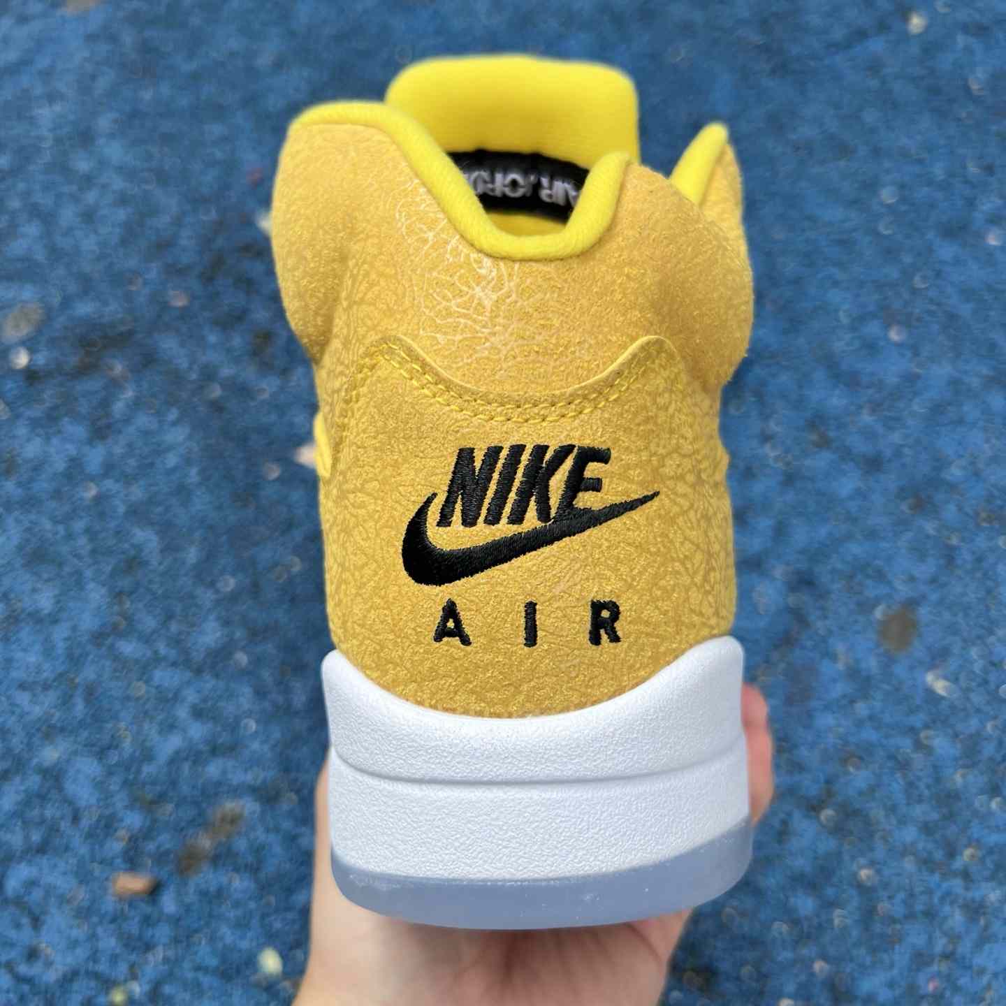 Air Jordan 5 “Michigan” PE Gold Yellow HQ7978-701 - DopestKickz