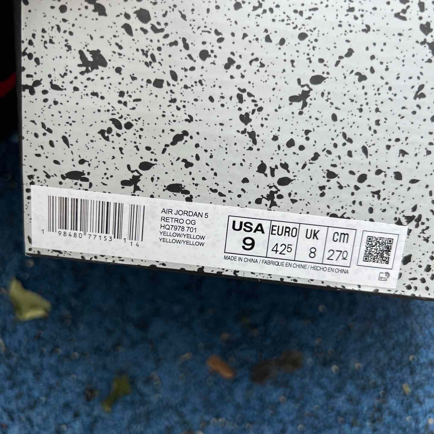 Air Jordan 5 “Michigan” PE Gold Yellow HQ7978-701 - DopestKickz