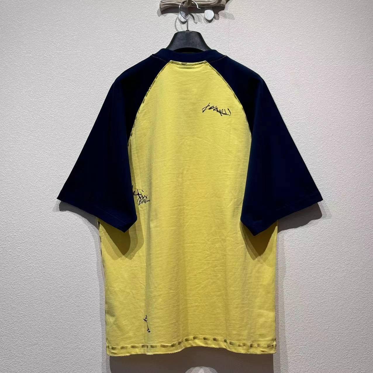 Balenciaga Banana Raglan Oversized T-Shirt  - DopestKickz