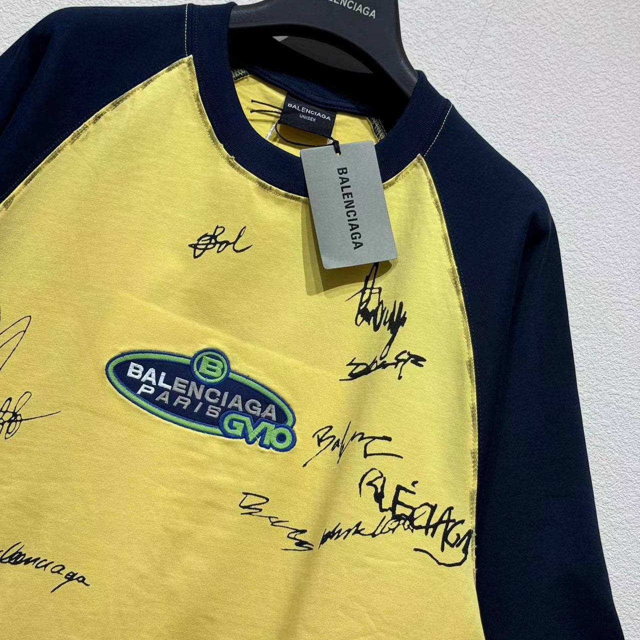 Balenciaga Banana Raglan Oversized T-Shirt  - DopestKickz