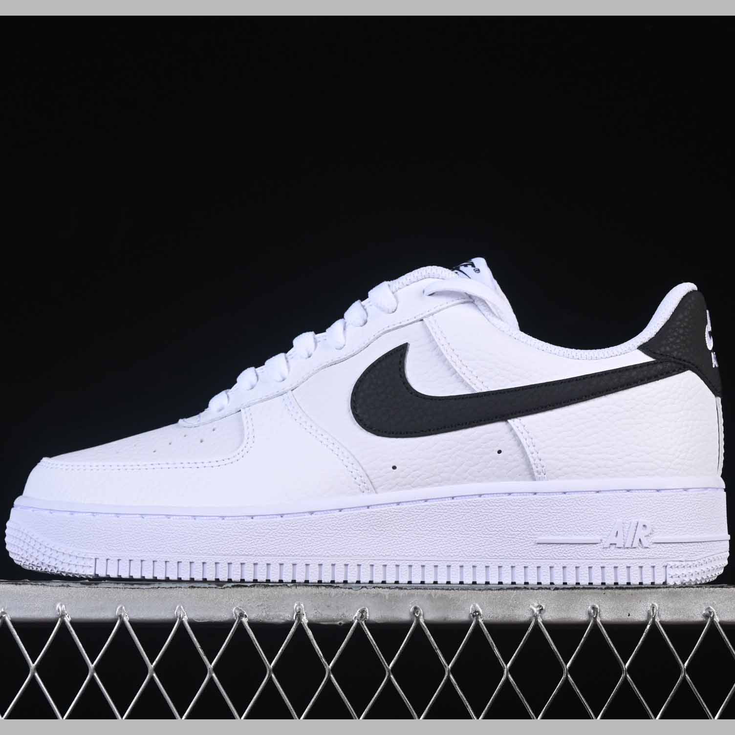 Nike Air Force 1 ’07 Low “White Black Swoosh” CT2302-100 - DopestKickz