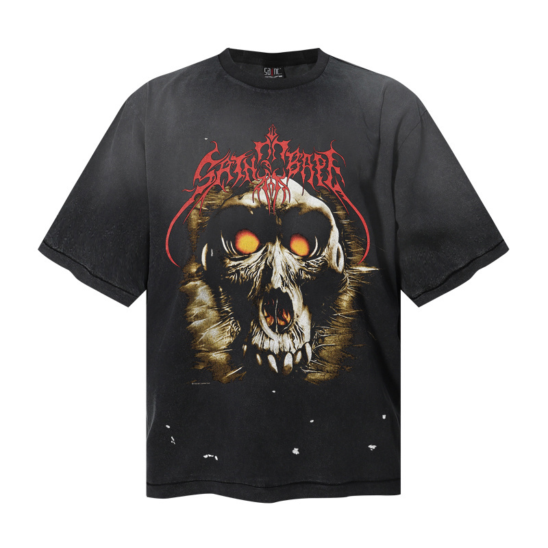 Saint Michael Zange Washed T-shirt - DopestKickz
