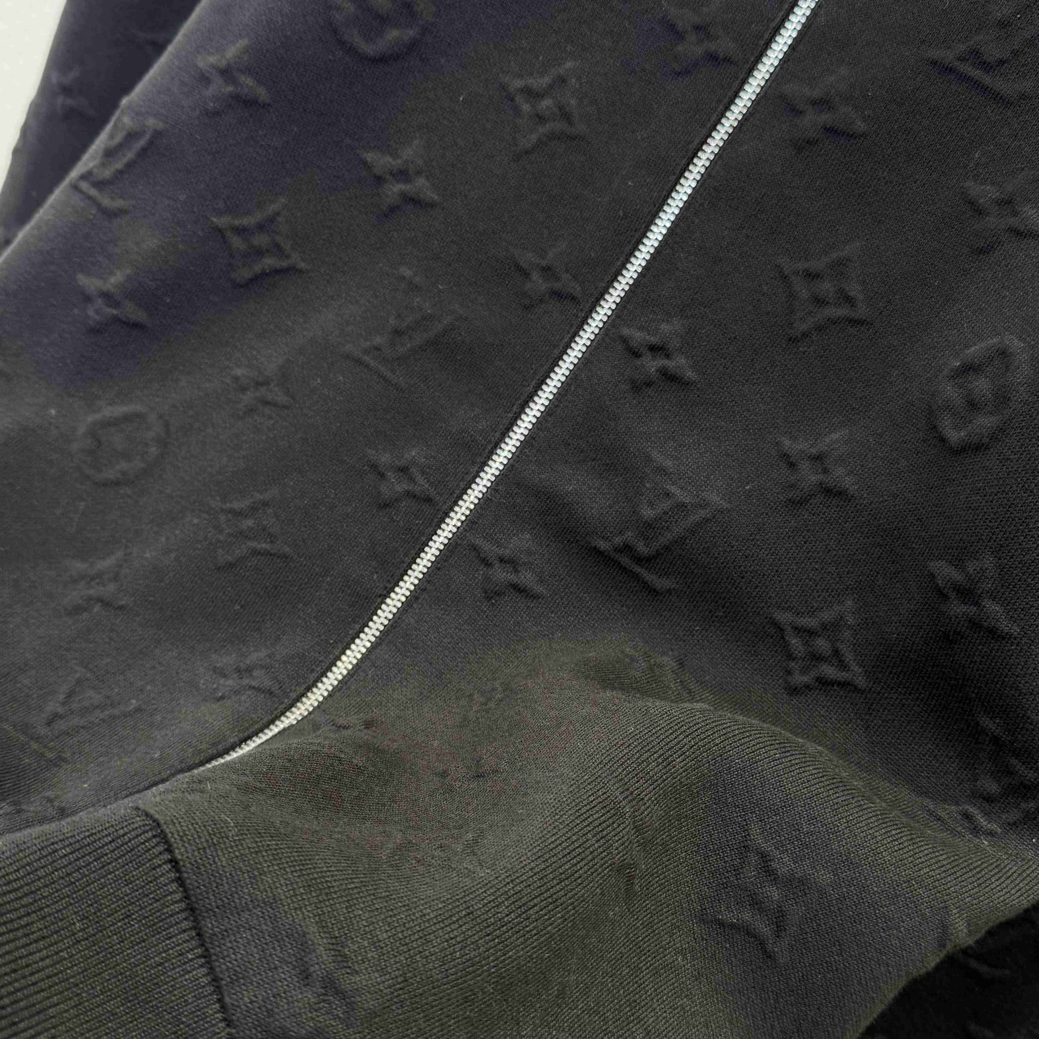 Louis Vuitton Embossed Monogram Jersey Tracksuit Top    - DopestKickz