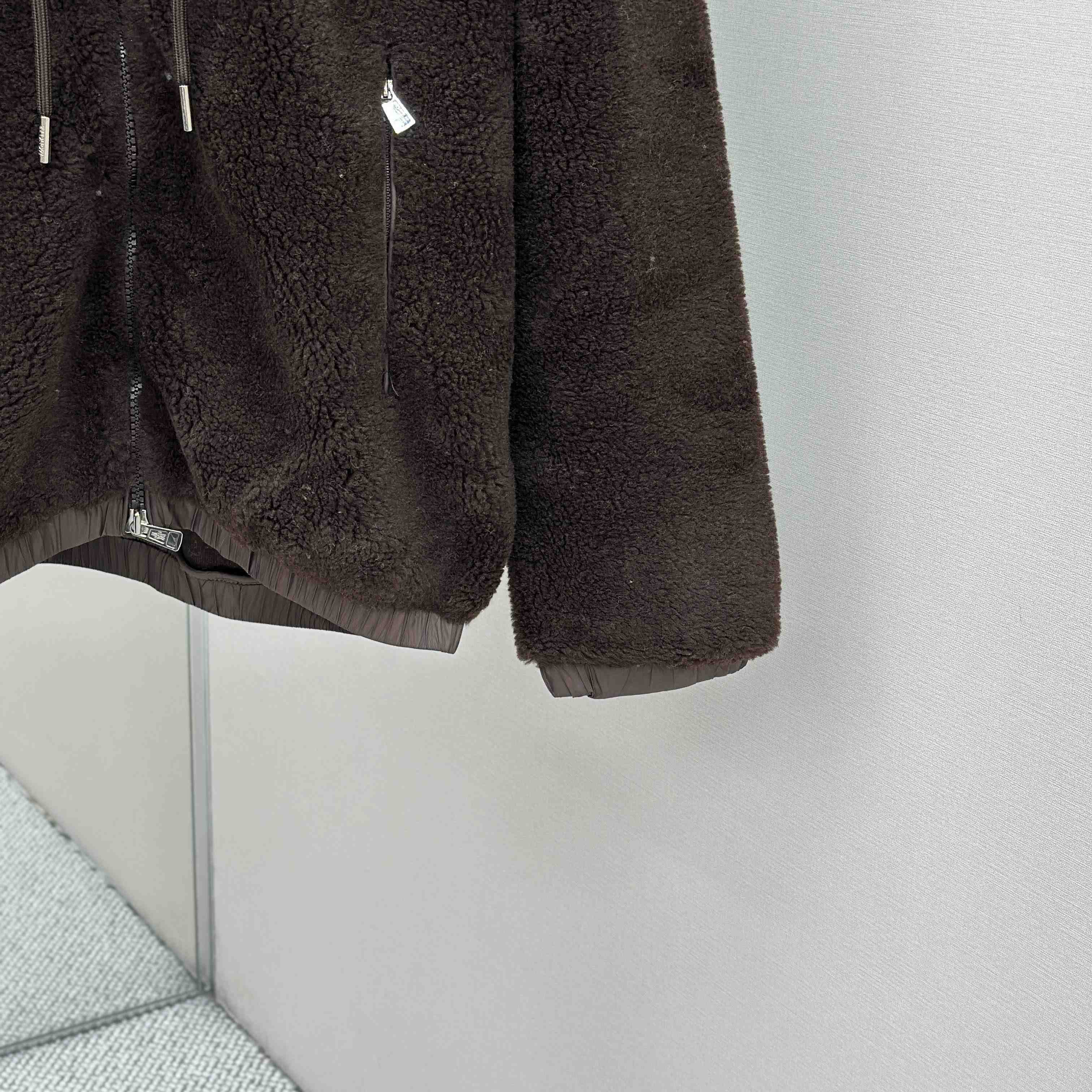 Moncler Geometric Jacquard Wool Blend Hoodie - DopestKickz