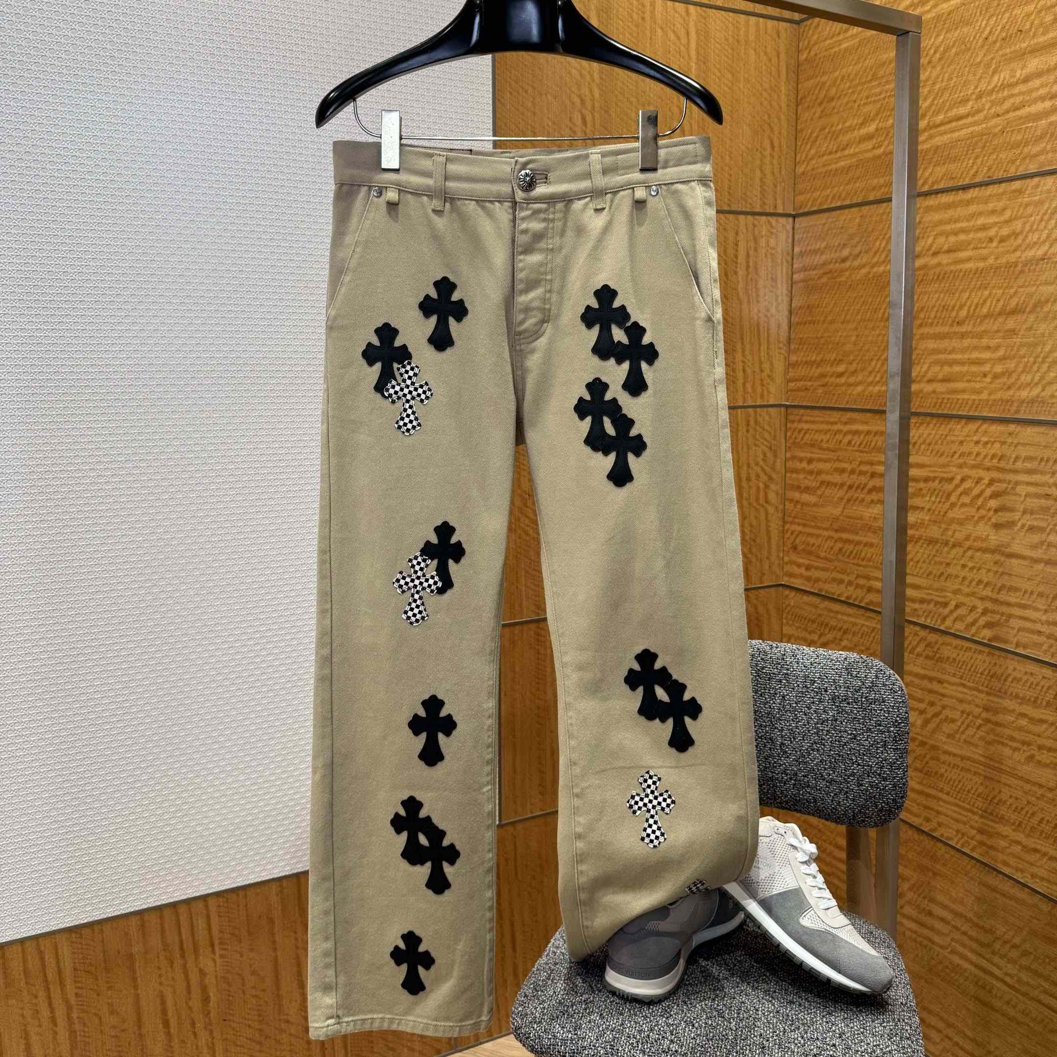 Chrome Hearts Jeans - DopestKickz