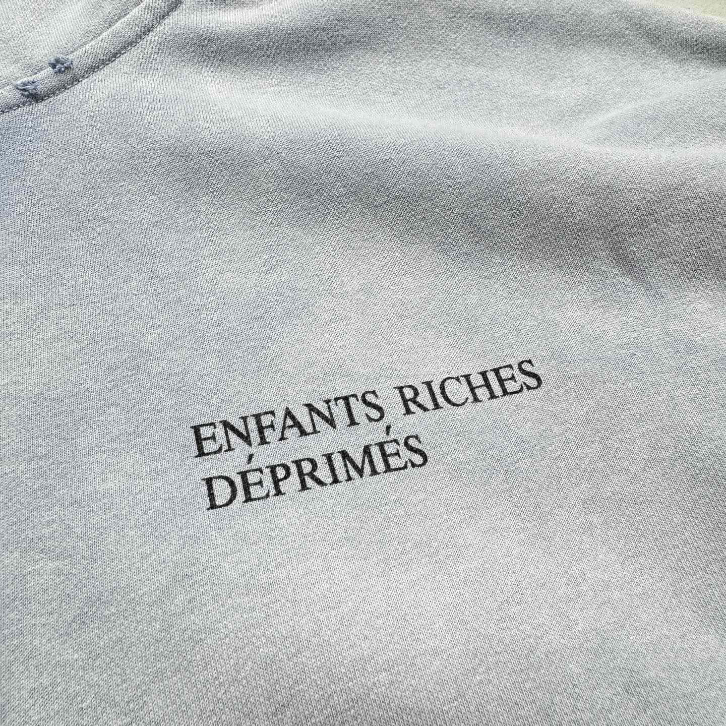 Enfants Riches Déprimés Cotton Jersey Zip-Up Hoodie - DopestKickz