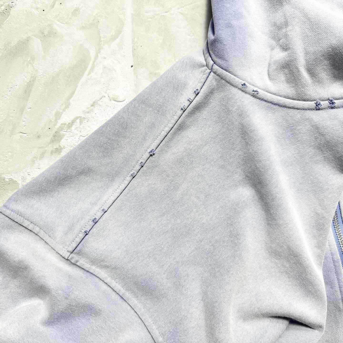 Enfants Riches Déprimés Cotton Jersey Zip-Up Hoodie - DopestKickz