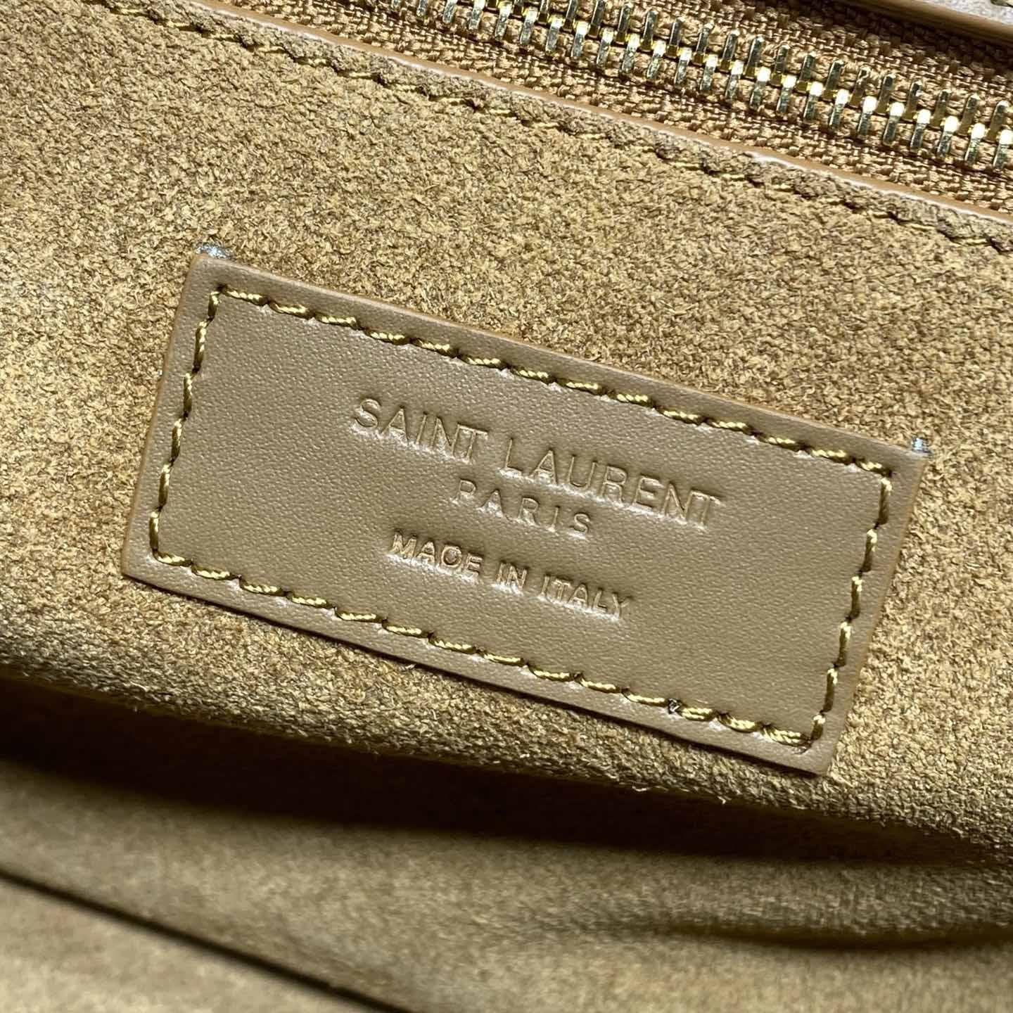 Saint Laurent Niki Satchel In Suede - DopestKickz