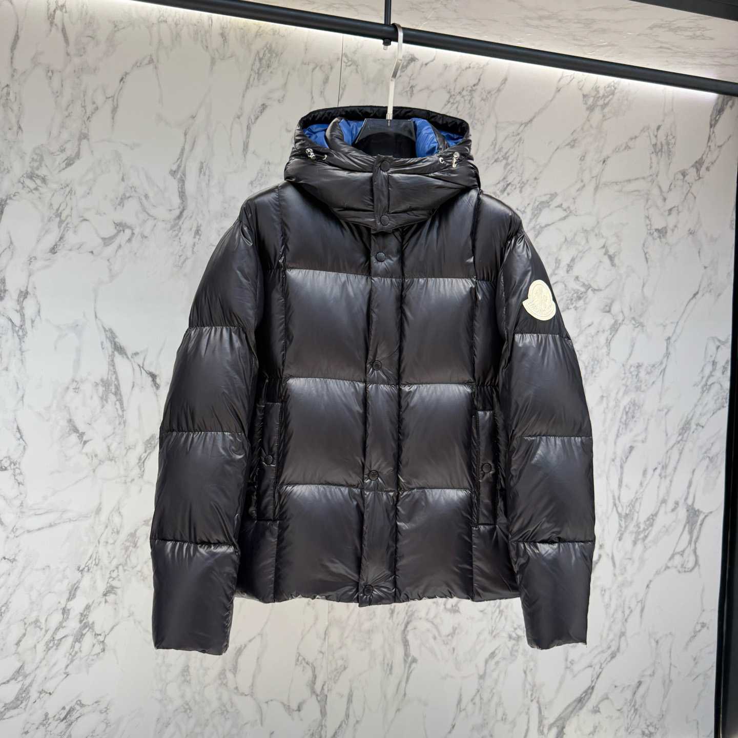 Moncler Parana Hooded Short Down Jacket   - DopestKickz