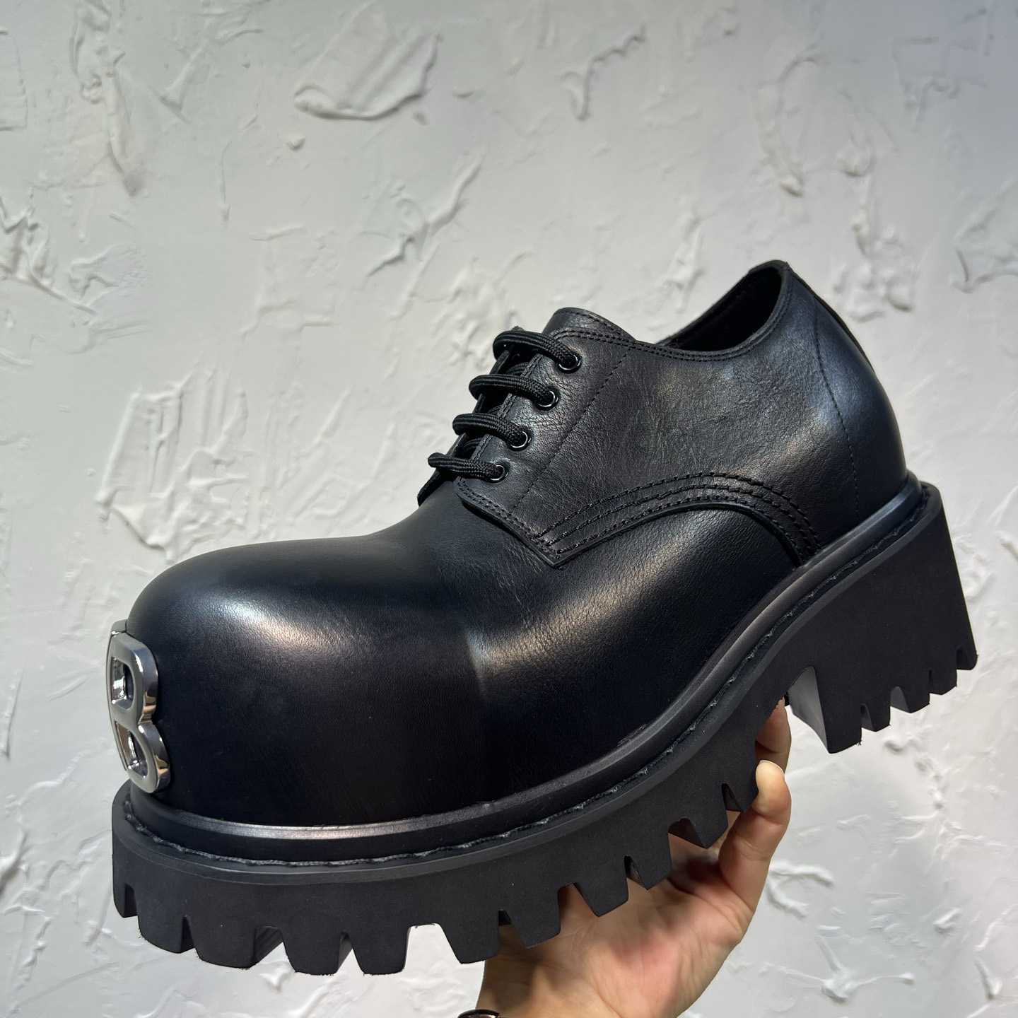 Balenciaga Stomper Derby In Black - DopestKickz