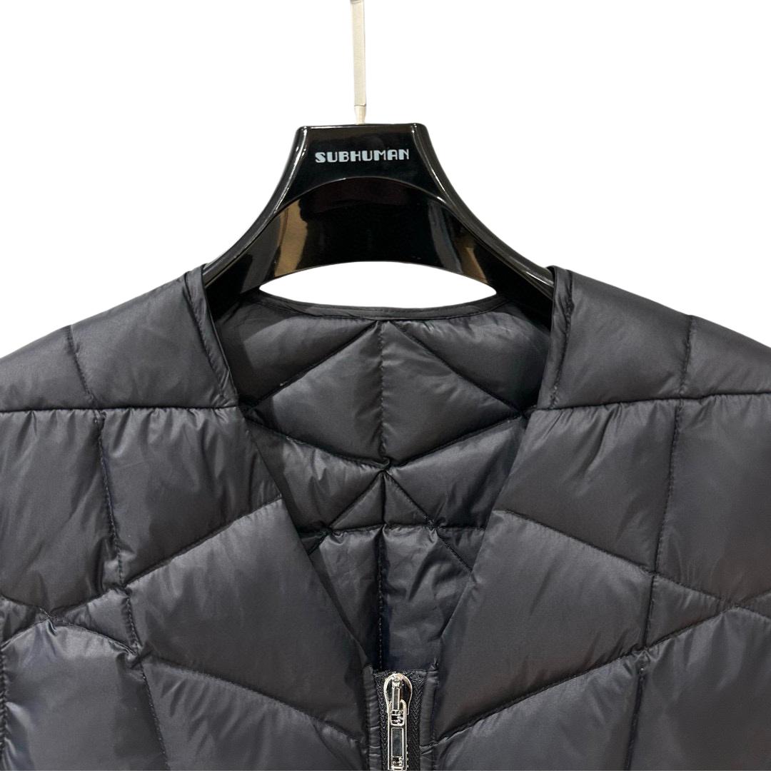 Rick Owens Quilted Down Puffer Vest - DopestKickz