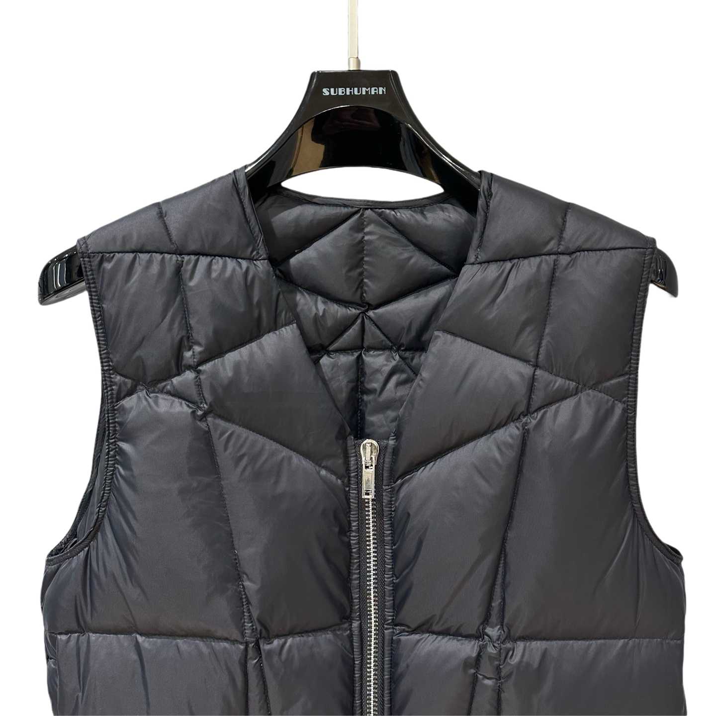 Rick Owens Quilted Down Puffer Vest - DopestKickz