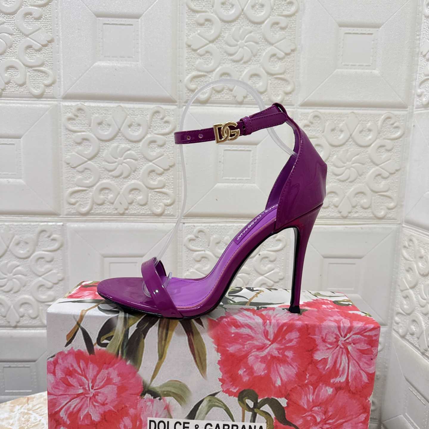 Dolce & Gabbana DNA 105mm Ankle-strap Stiletto Sandals - DopestKickz