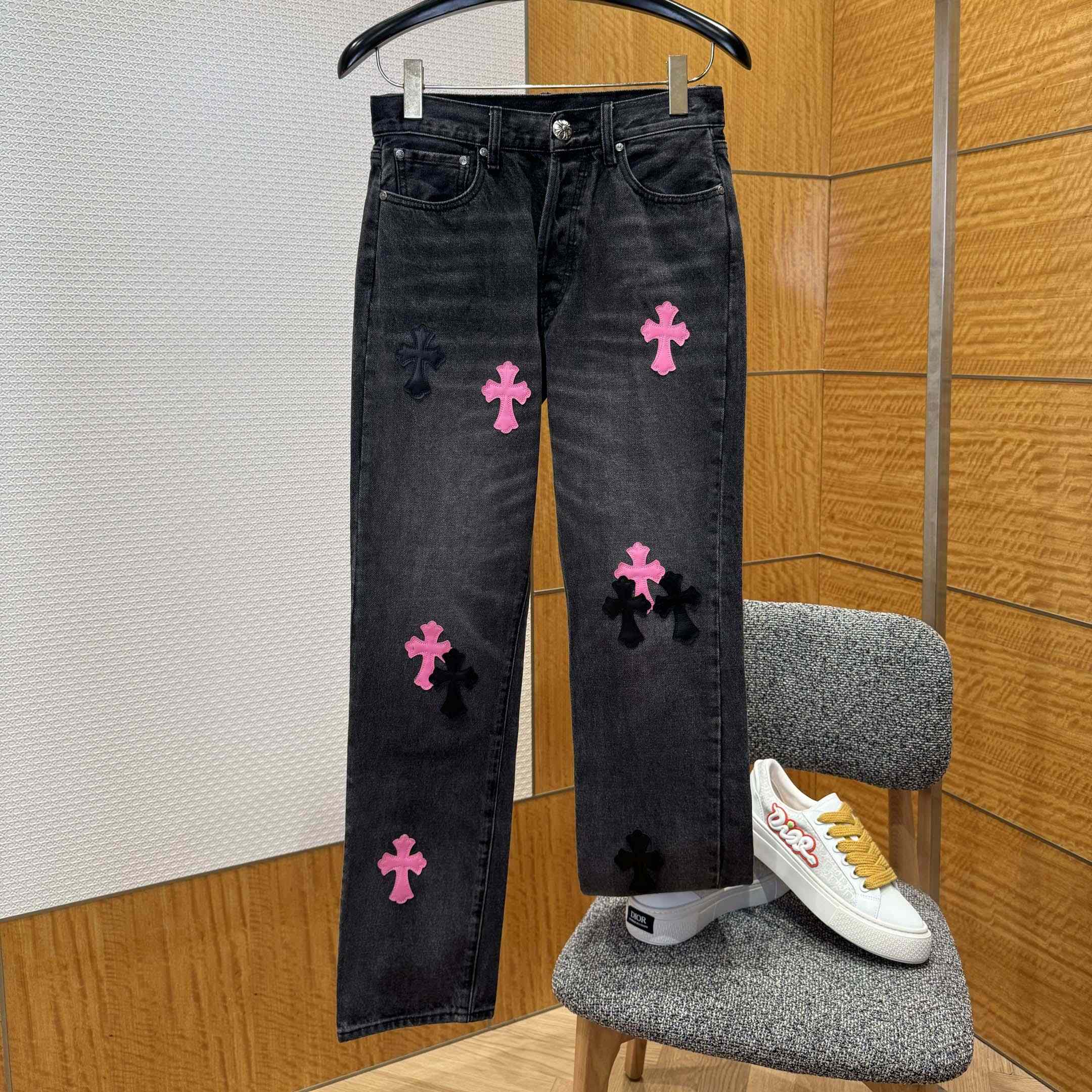 Chrome Hearts Jeans - DopestKickz