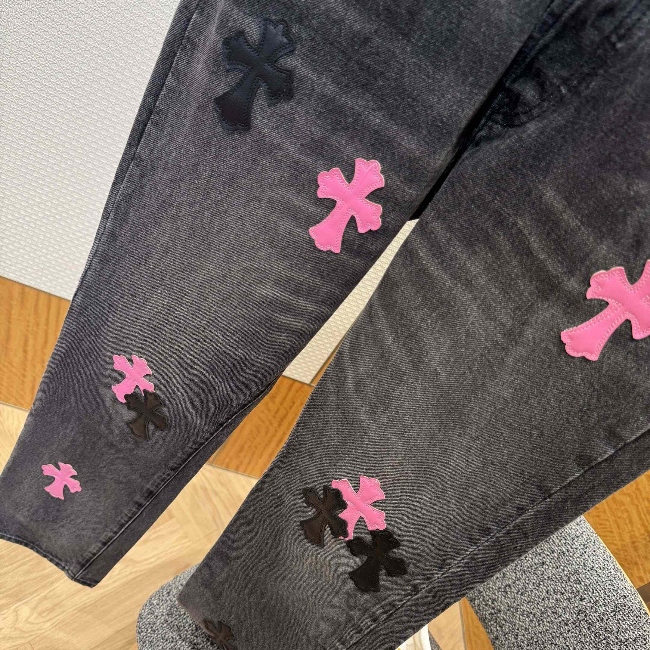 Chrome Hearts Jeans - DopestKickz
