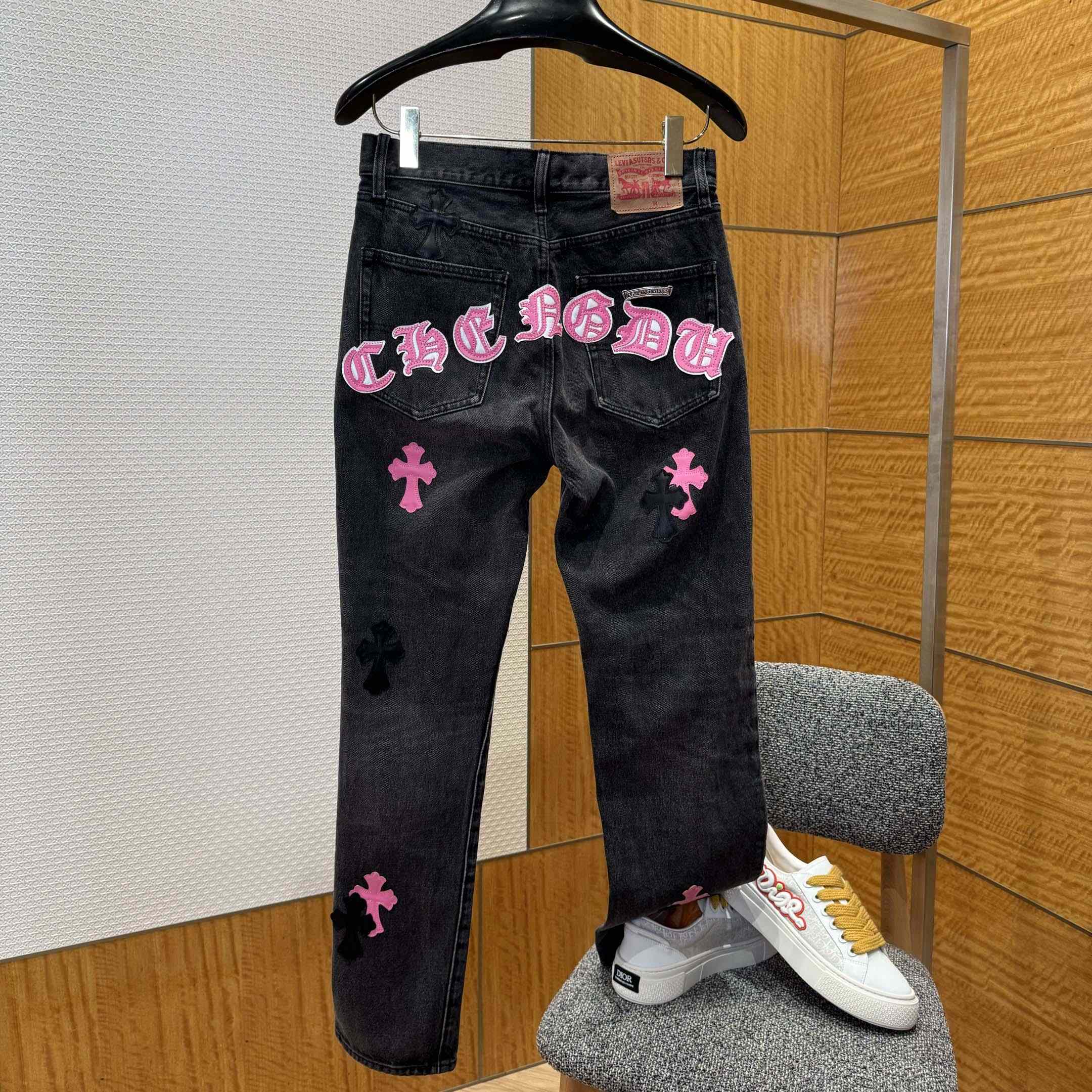 Chrome Hearts Jeans - DopestKickz