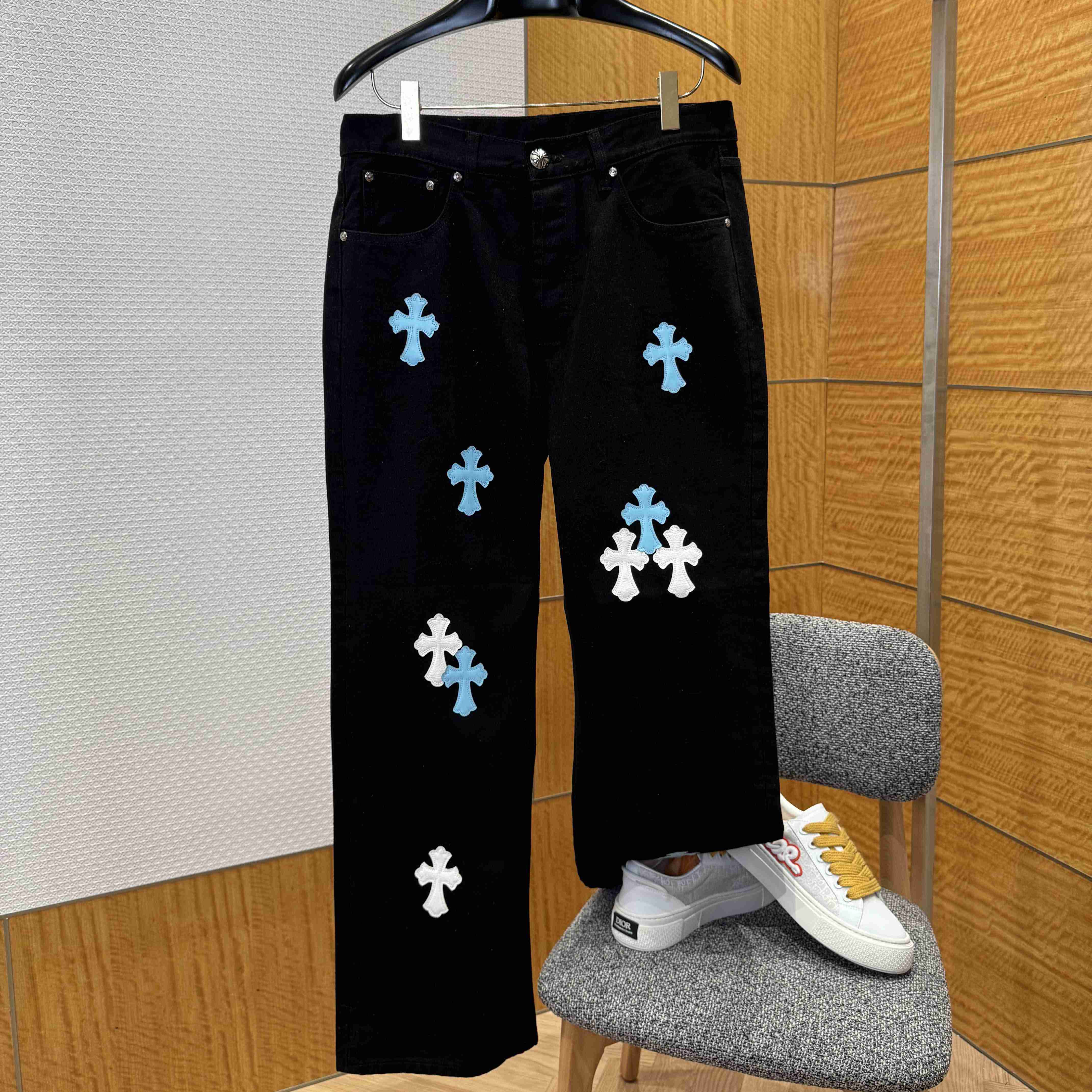 Chrome Hearts Jeans - DopestKickz