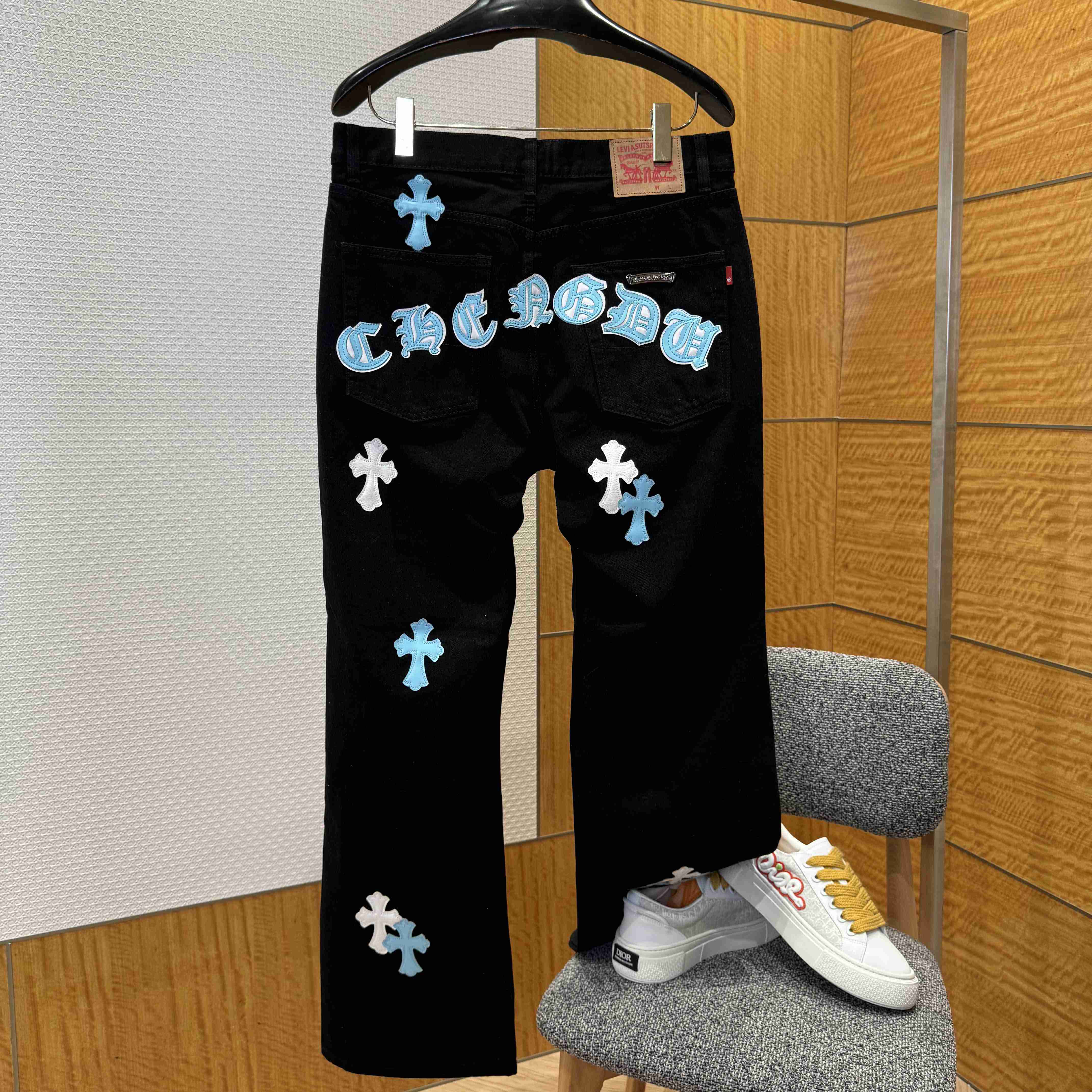 Chrome Hearts Jeans - DopestKickz