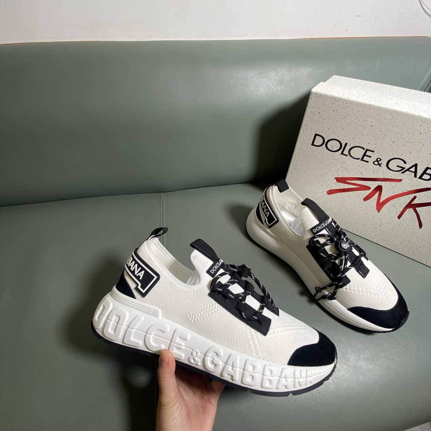 Dolce & Gabbana Lace-up Sneakers - DopestKickz