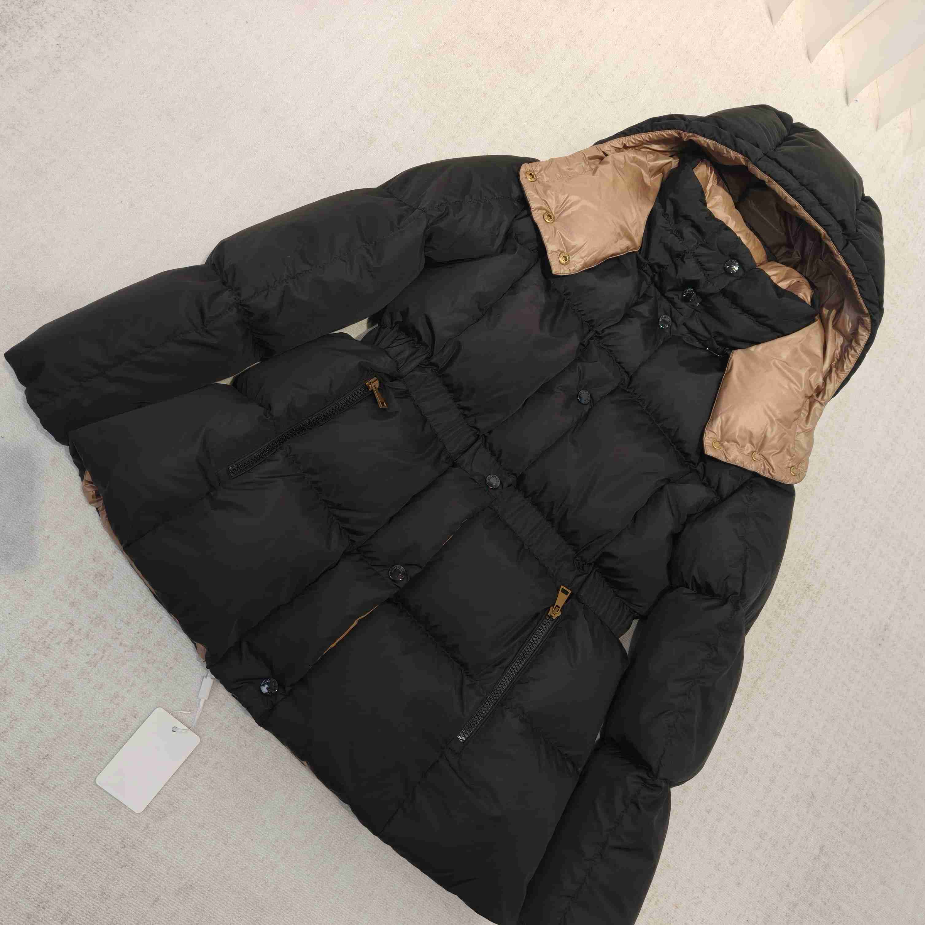Moncler Agneux Square-Quilted Hooded Short Down Jacket - DopestKickz