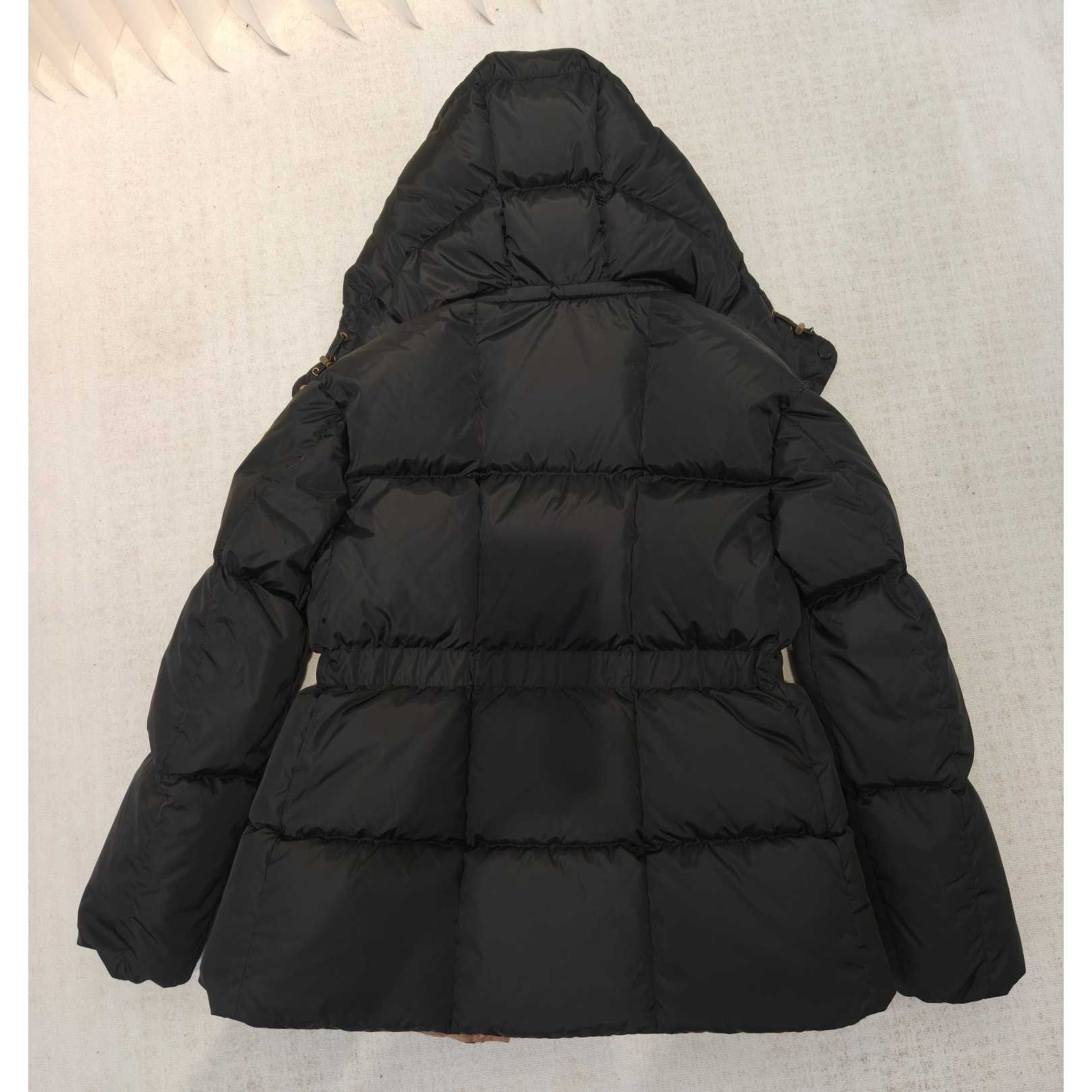 Moncler Agneux Square-Quilted Hooded Short Down Jacket - DopestKickz