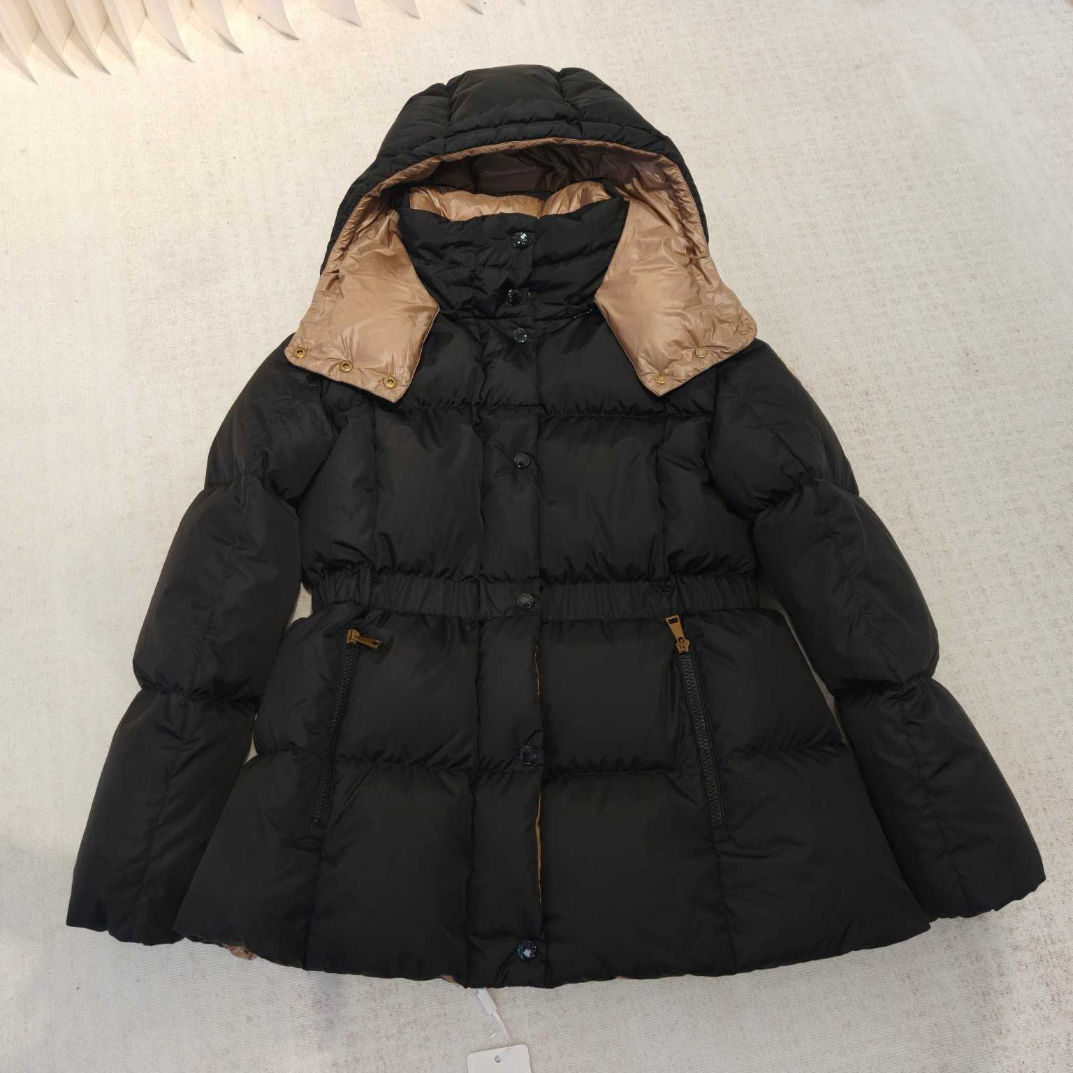 Moncler Agneux Square-Quilted Hooded Short Down Jacket - DopestKickz