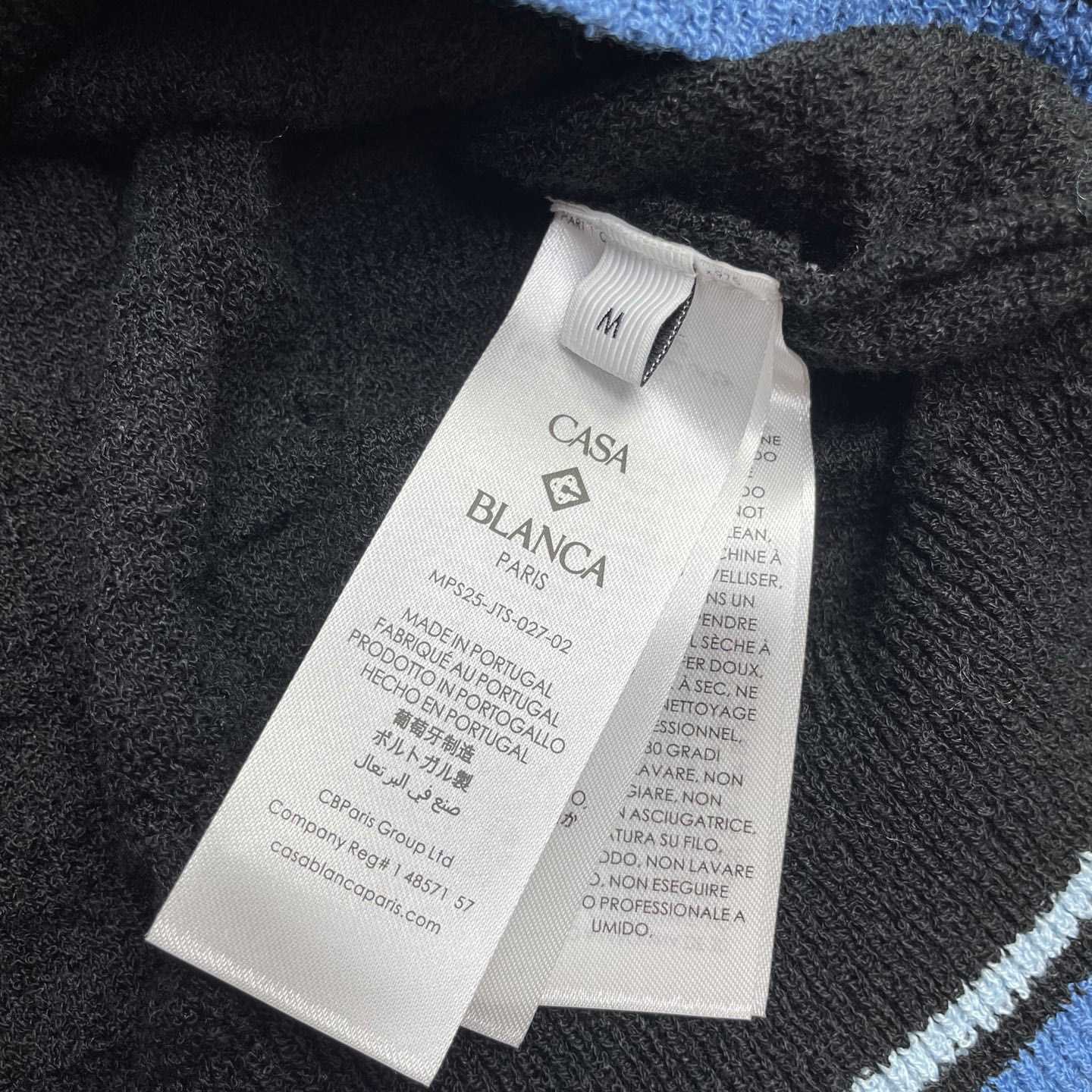 Casablanca Cotton Boucle Polo Shirt   Z6028 - DopestKickz