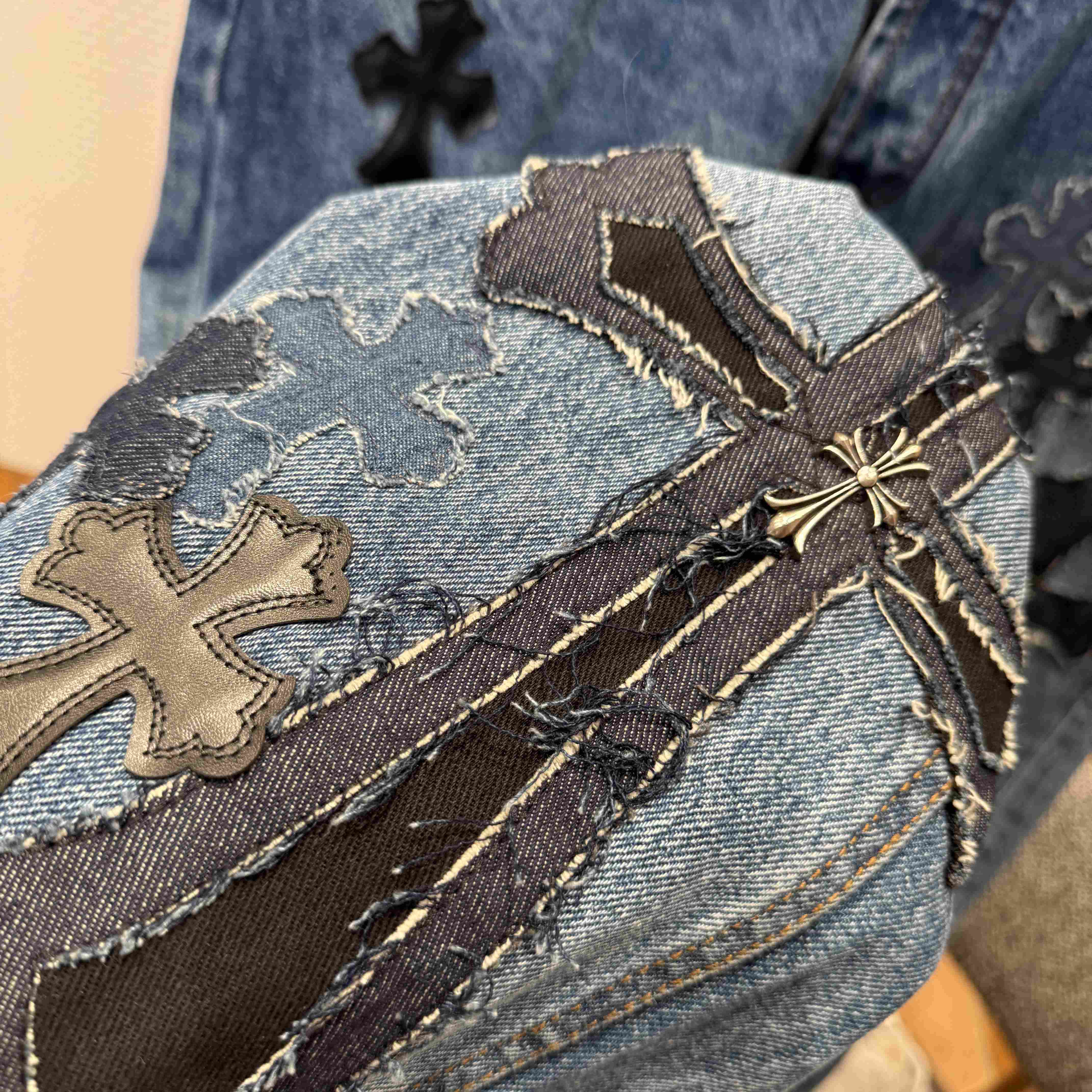 Chrome Hearts Jeans - DopestKickz