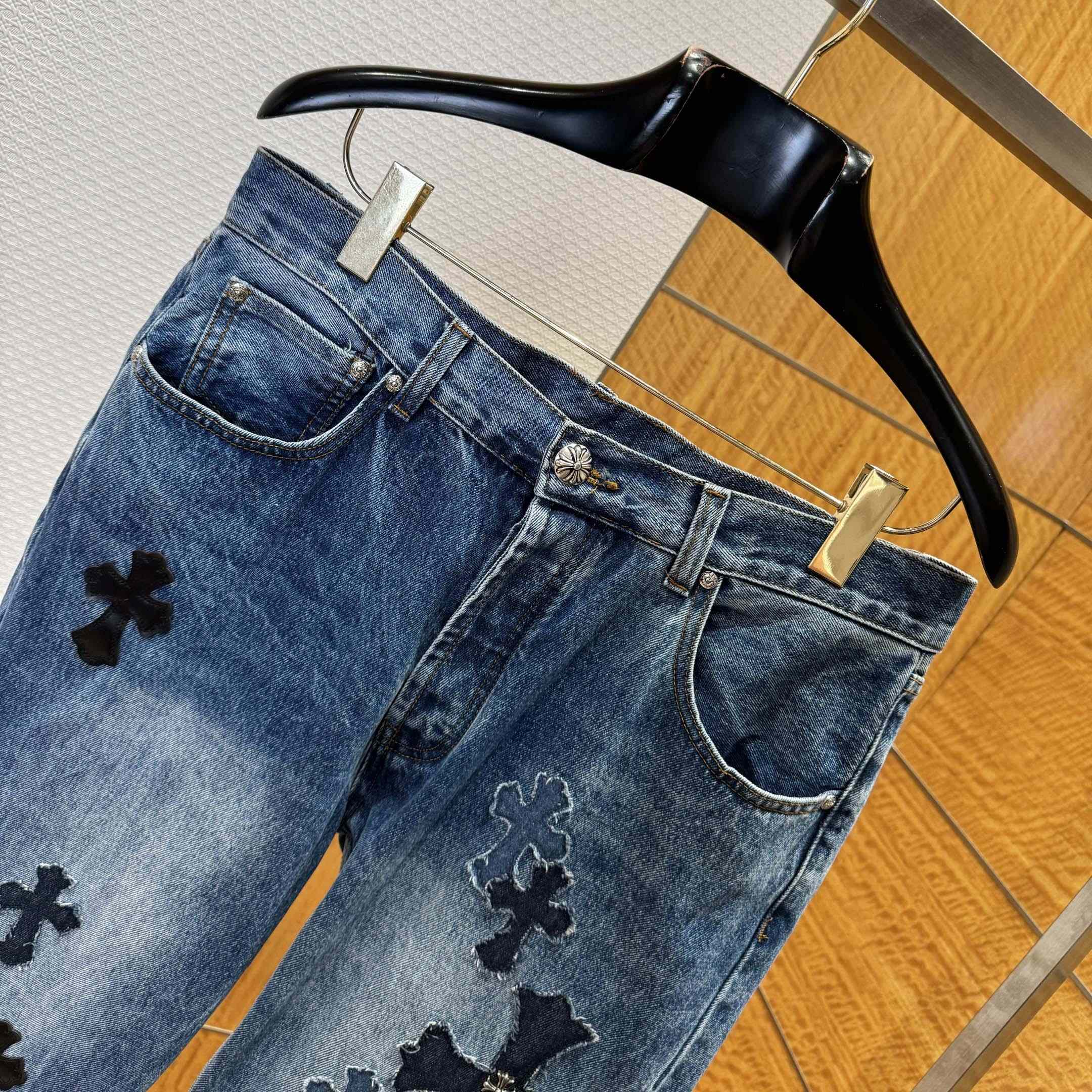 Chrome Hearts Jeans - DopestKickz