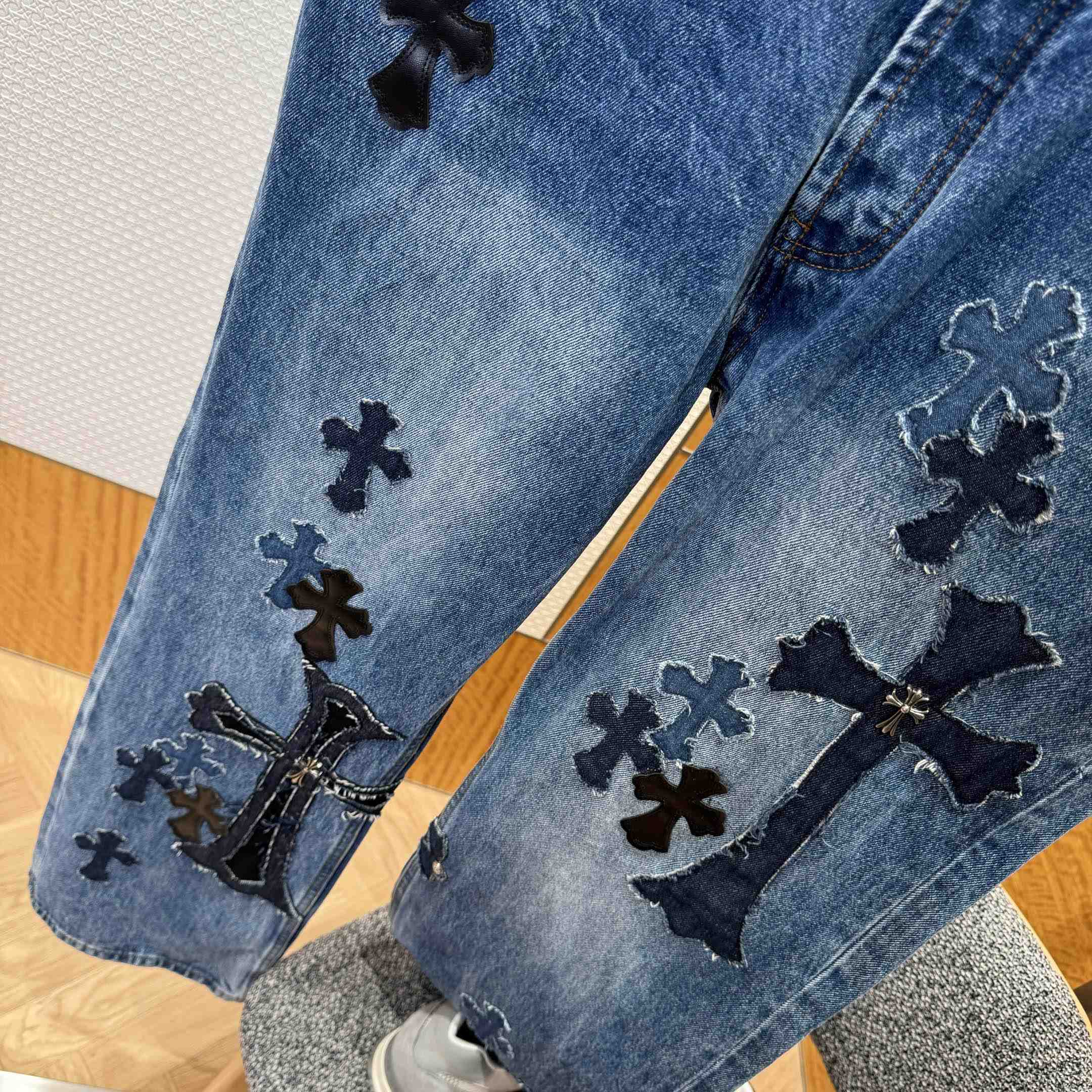 Chrome Hearts Jeans - DopestKickz