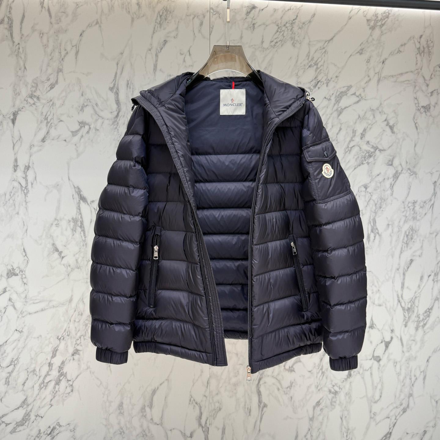 Moncler Galion Hooded Short Down Jacket - DopestKickz