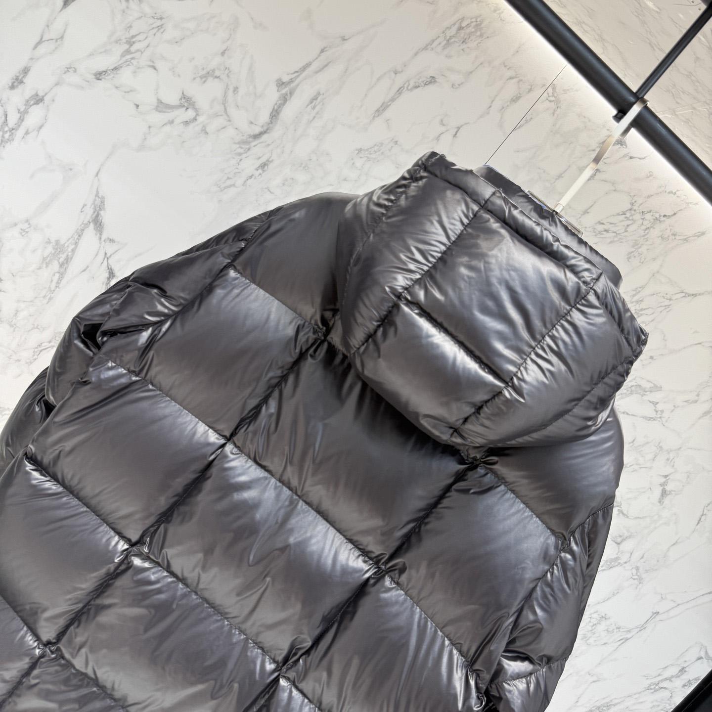 Moncler Hooded Long Down Jacket - DopestKickz